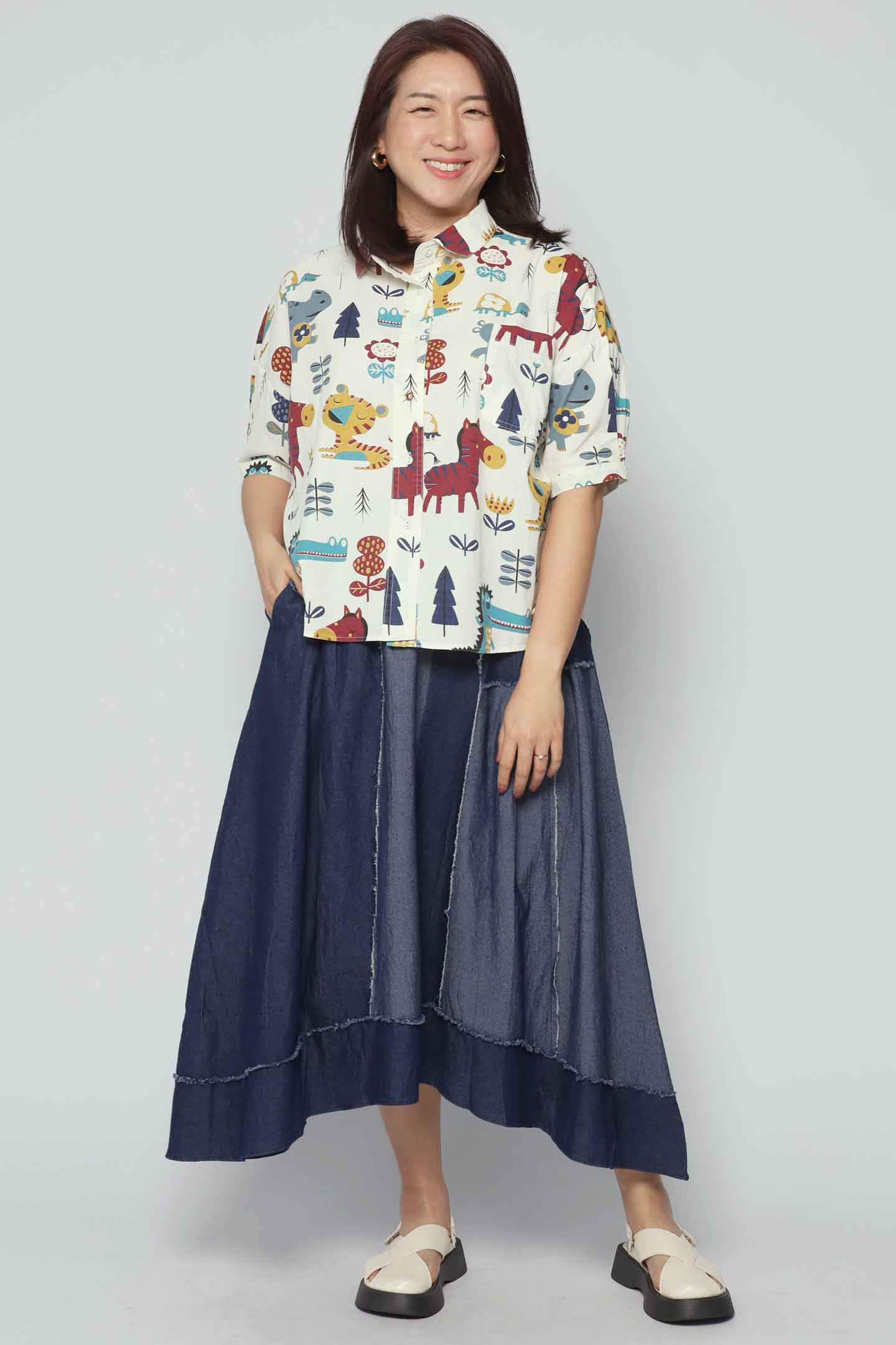 PO - Jai Shirt in Animal Print