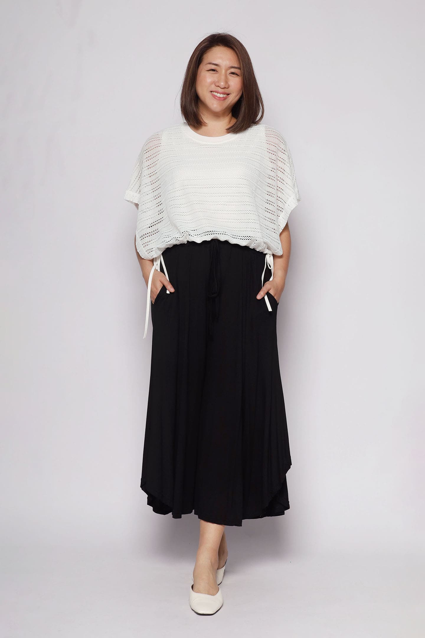 Jannie Culottes in Black