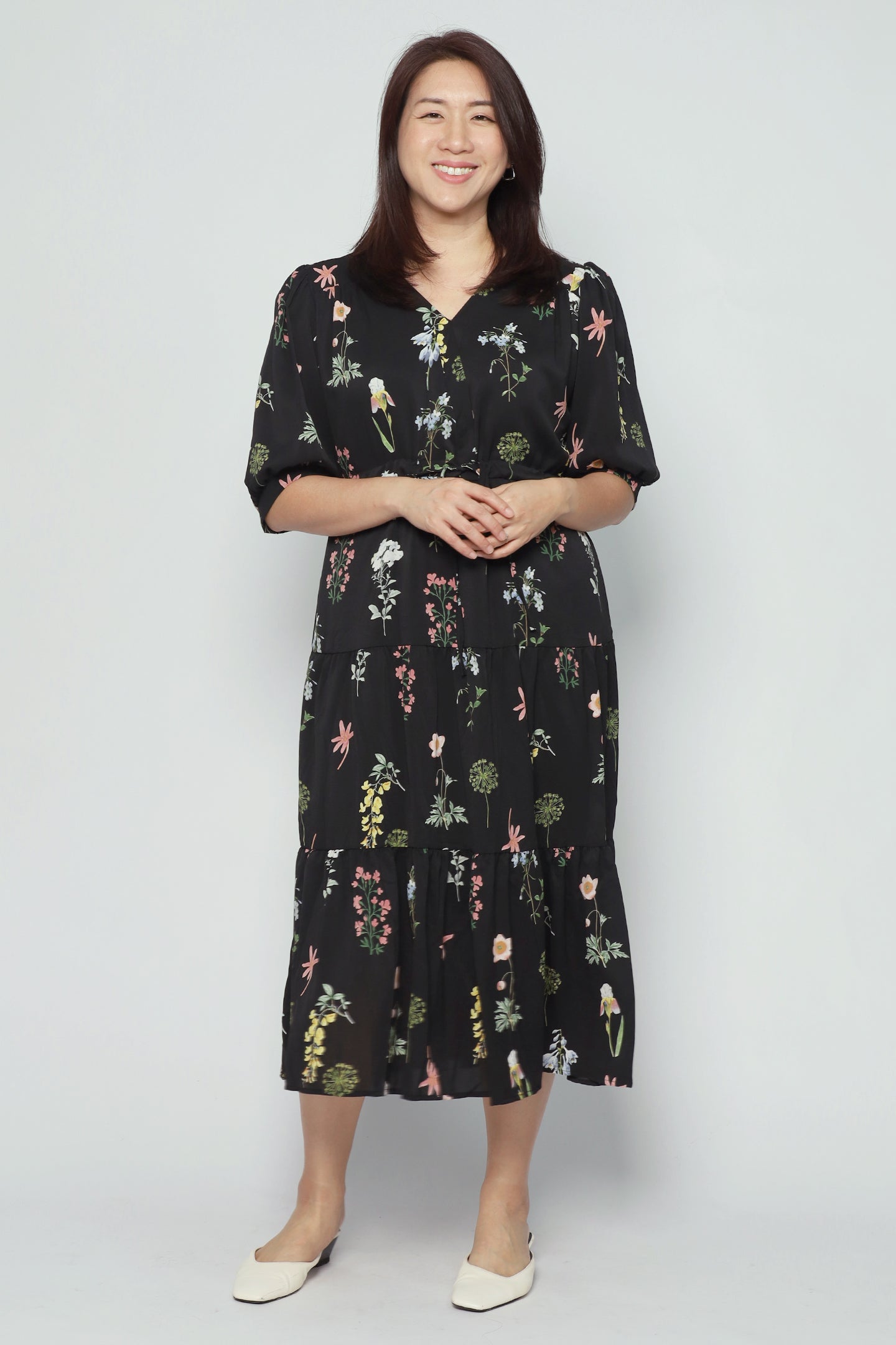 Backorders Keisha Dress in Meadow Song