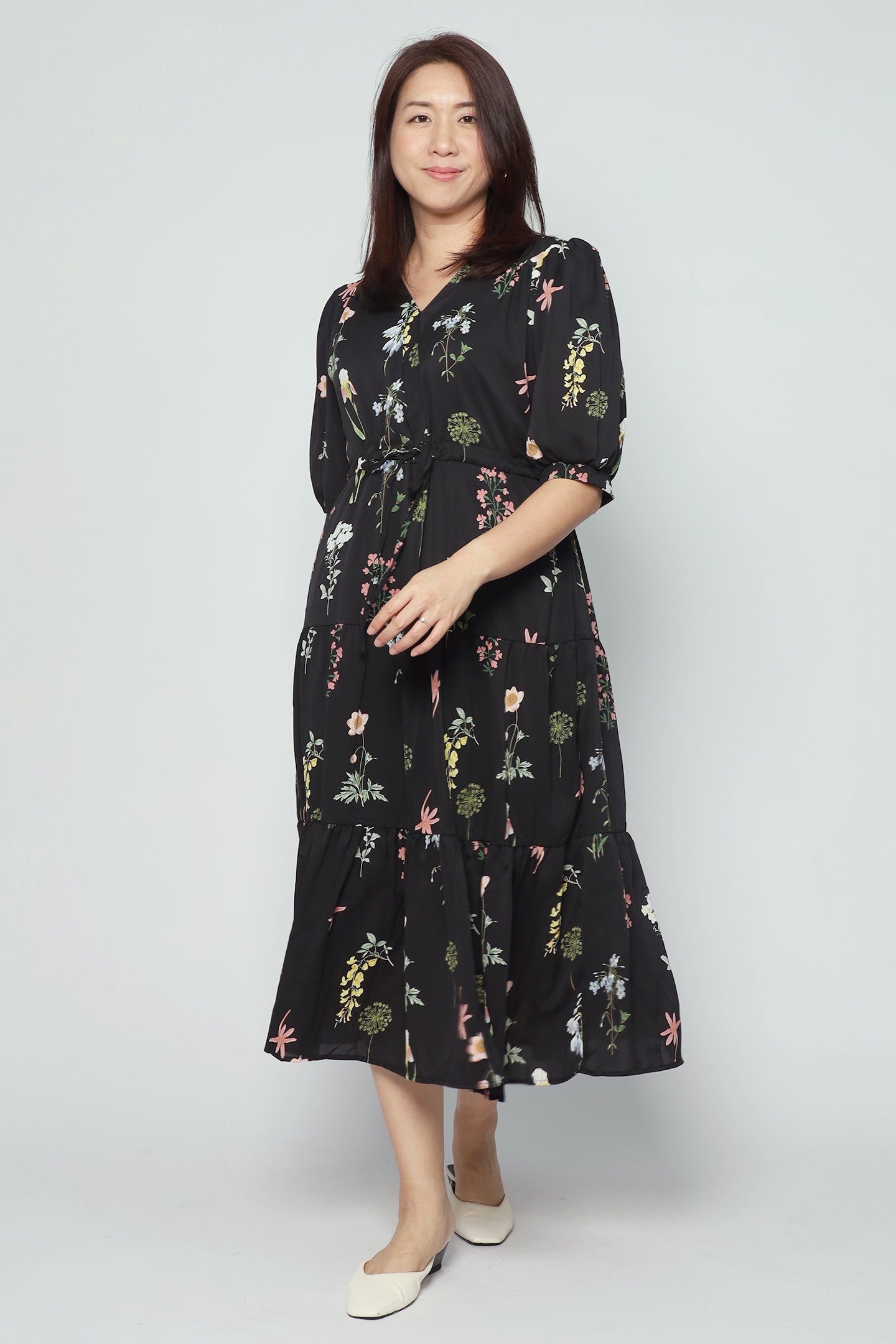 Backorders Keisha Dress in Meadow Song