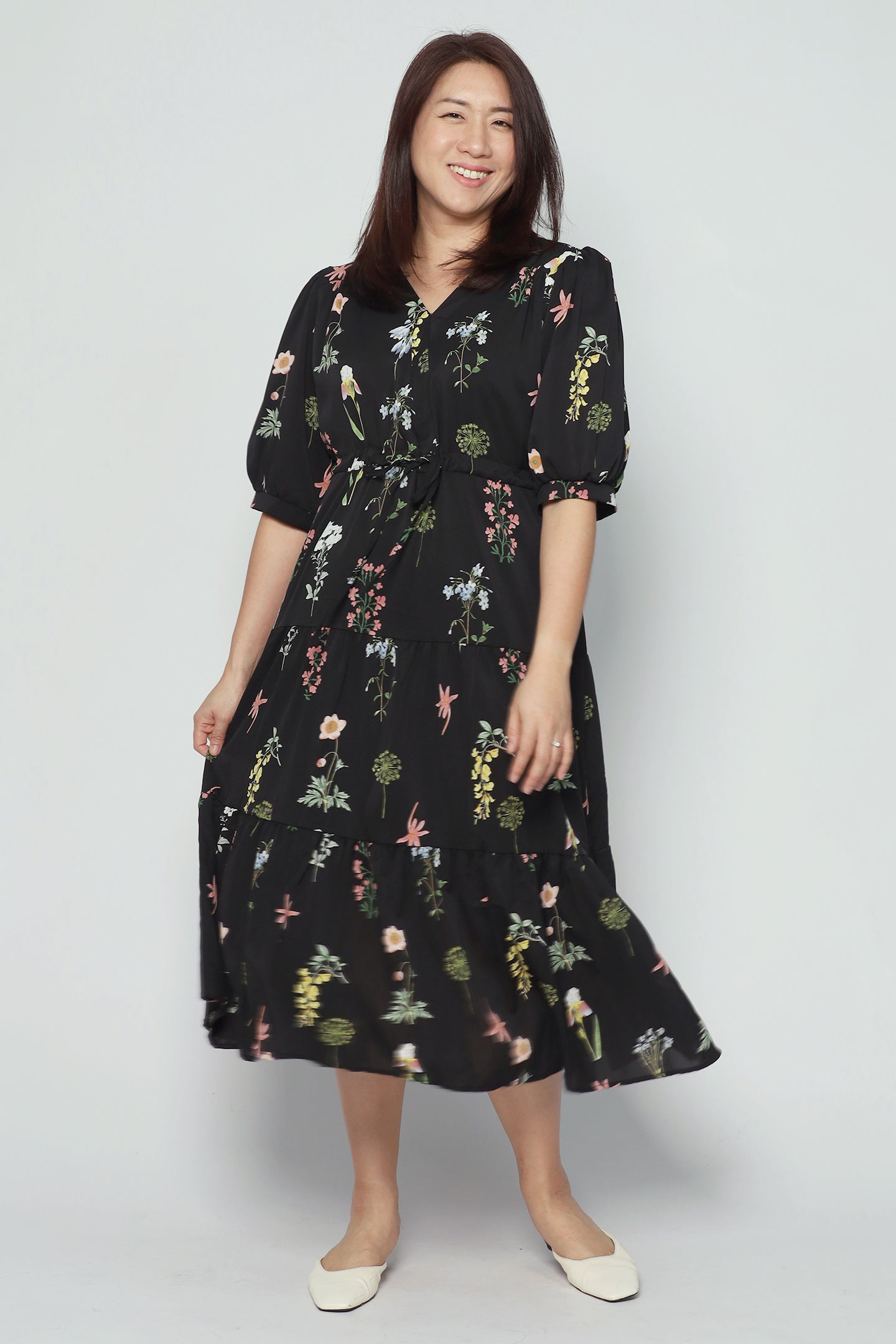 Backorders Keisha Dress in Meadow Song