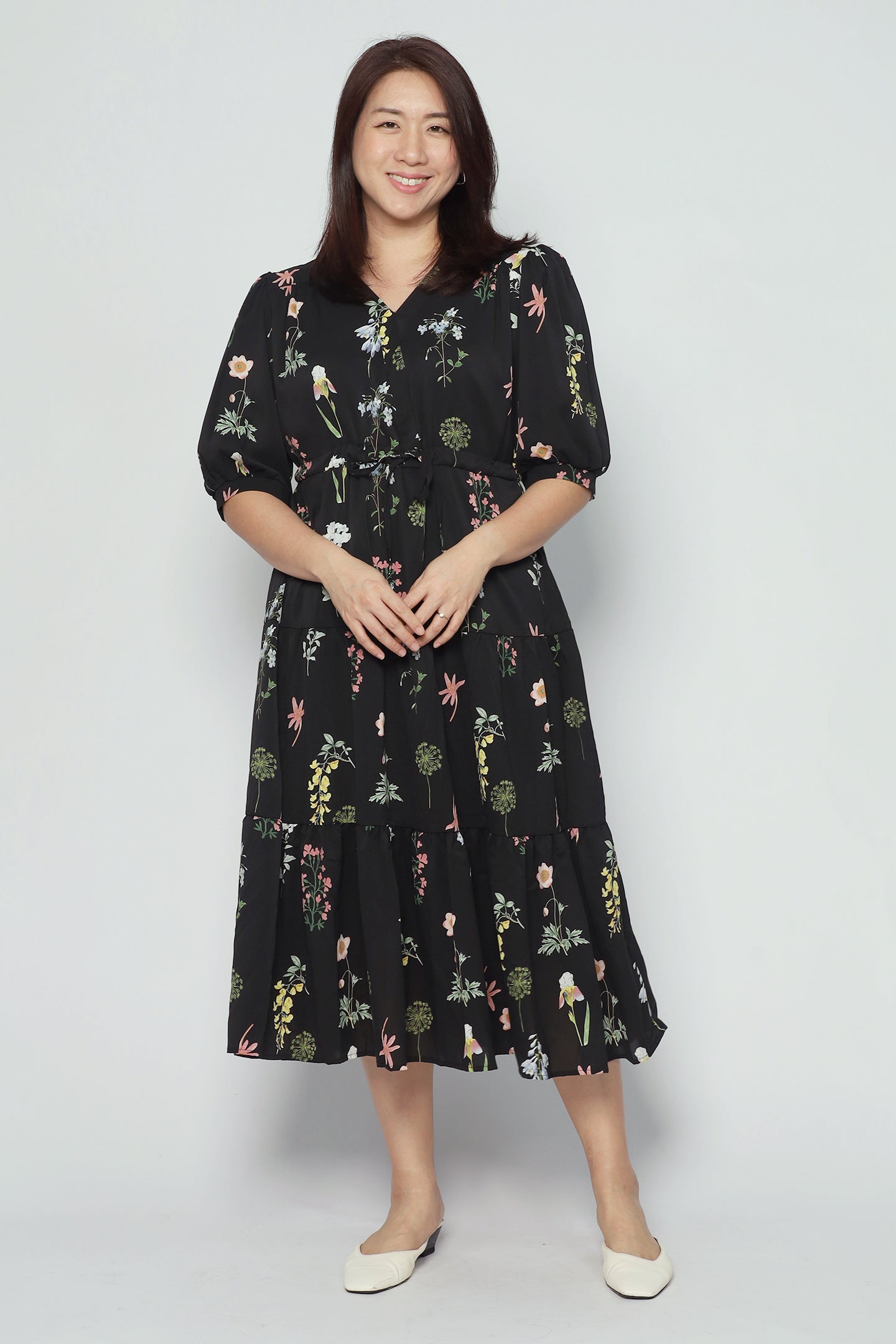 Backorders Keisha Dress in Meadow Song
