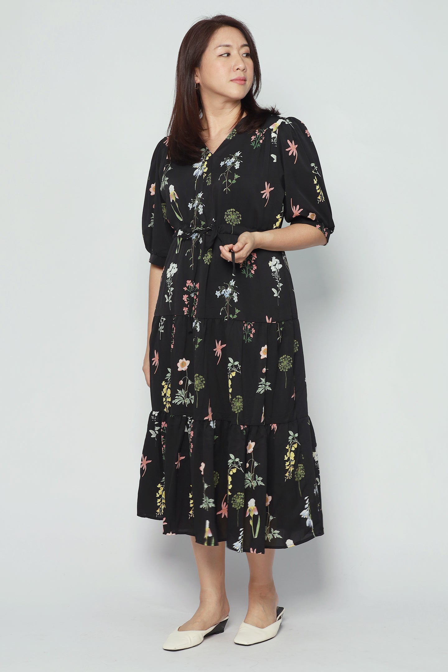 Backorders Keisha Dress in Meadow Song