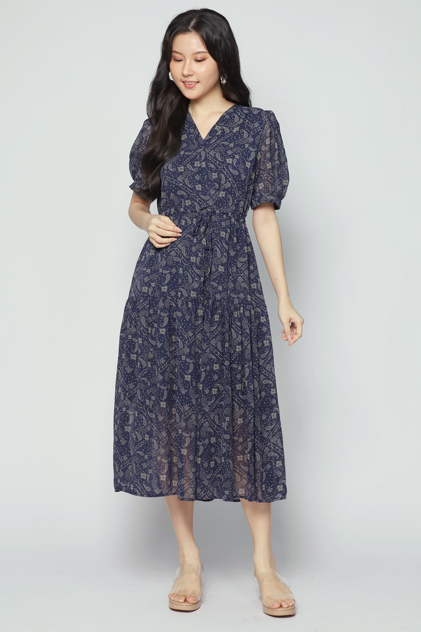 Keisha Dress in Amour Bloom
