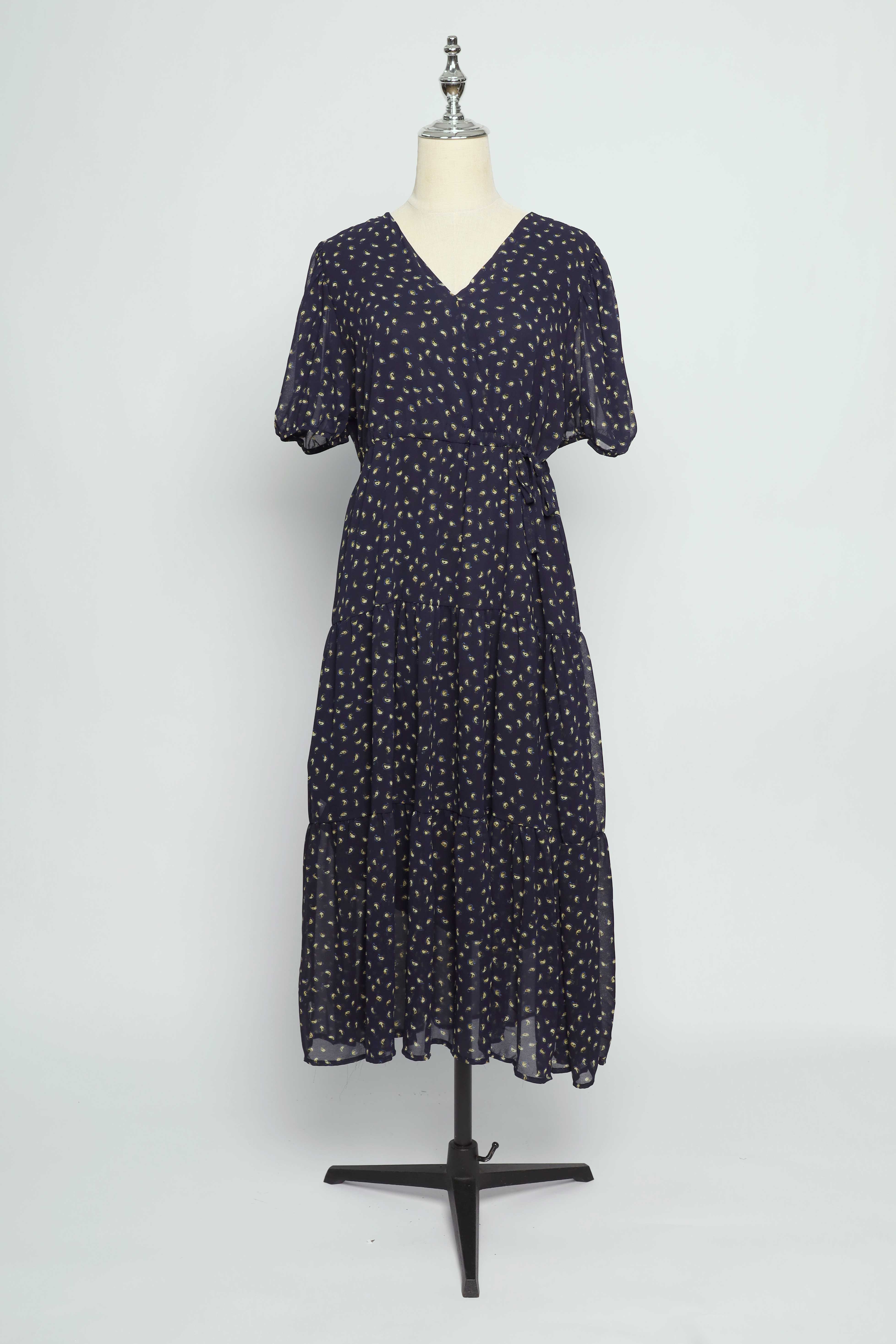 PO - Keisha Dress in Blue Willow