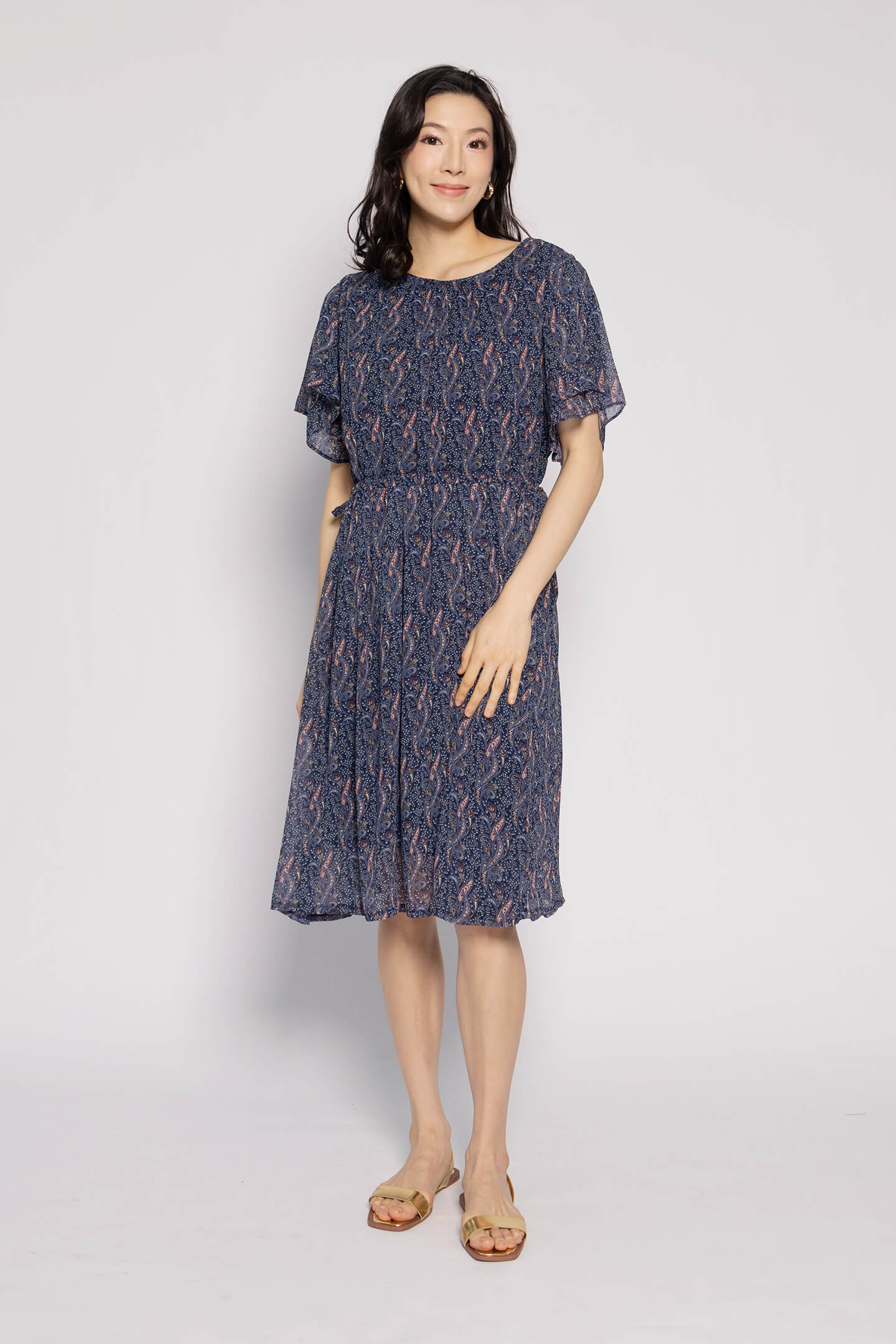 Kewei Dress in Blue Dreams