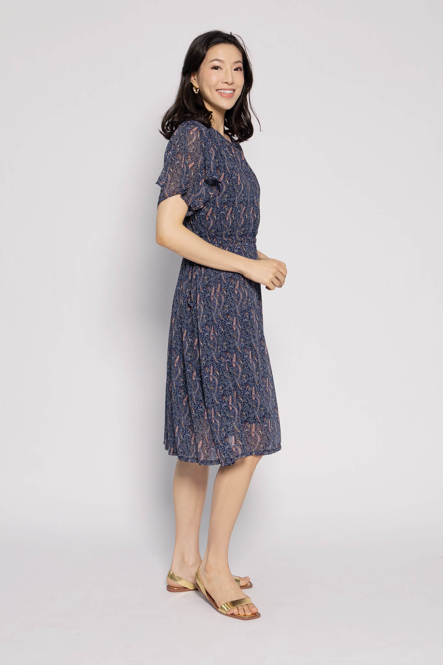 Kewei Dress in Blue Dreams