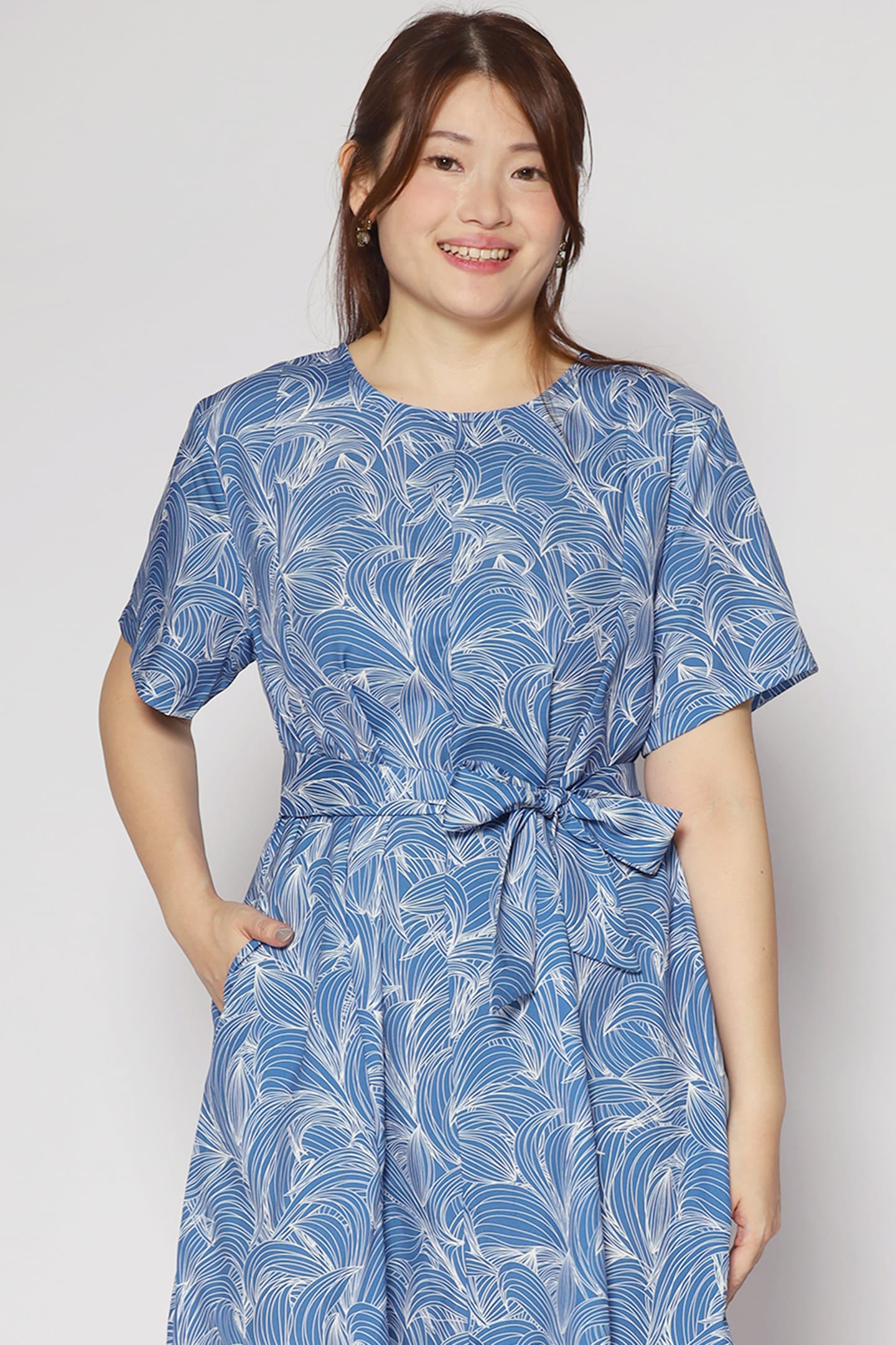 Kiri Dress in Blue Affection