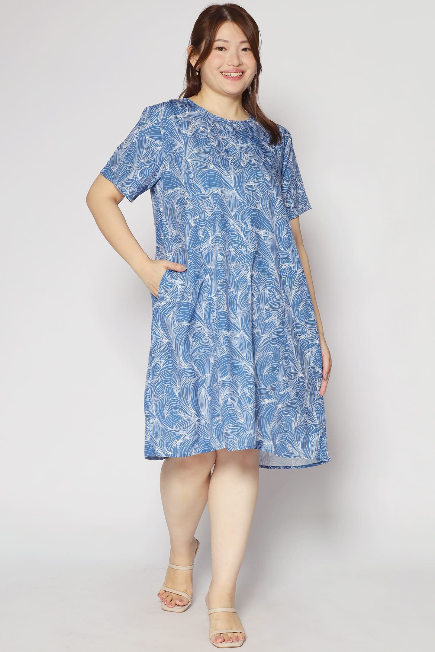 Kiri Dress in Blue Affection