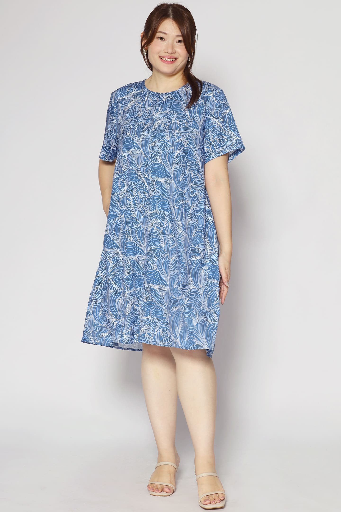 Kiri Dress in Blue Affection