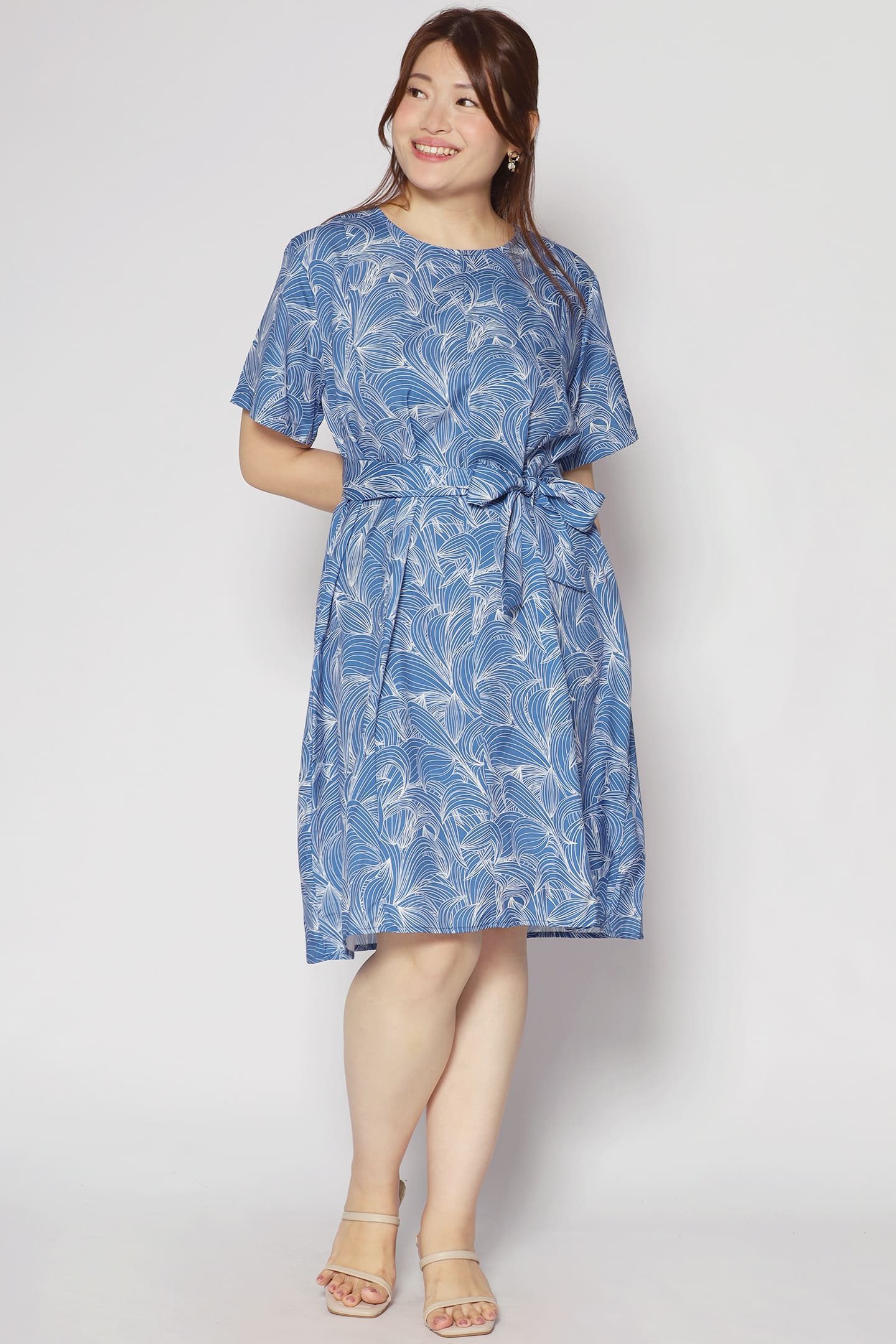 Kiri Dress in Blue Affection