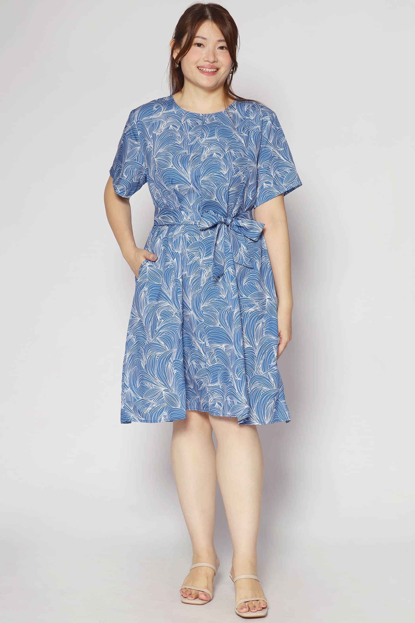 Kiri Dress in Blue Affection