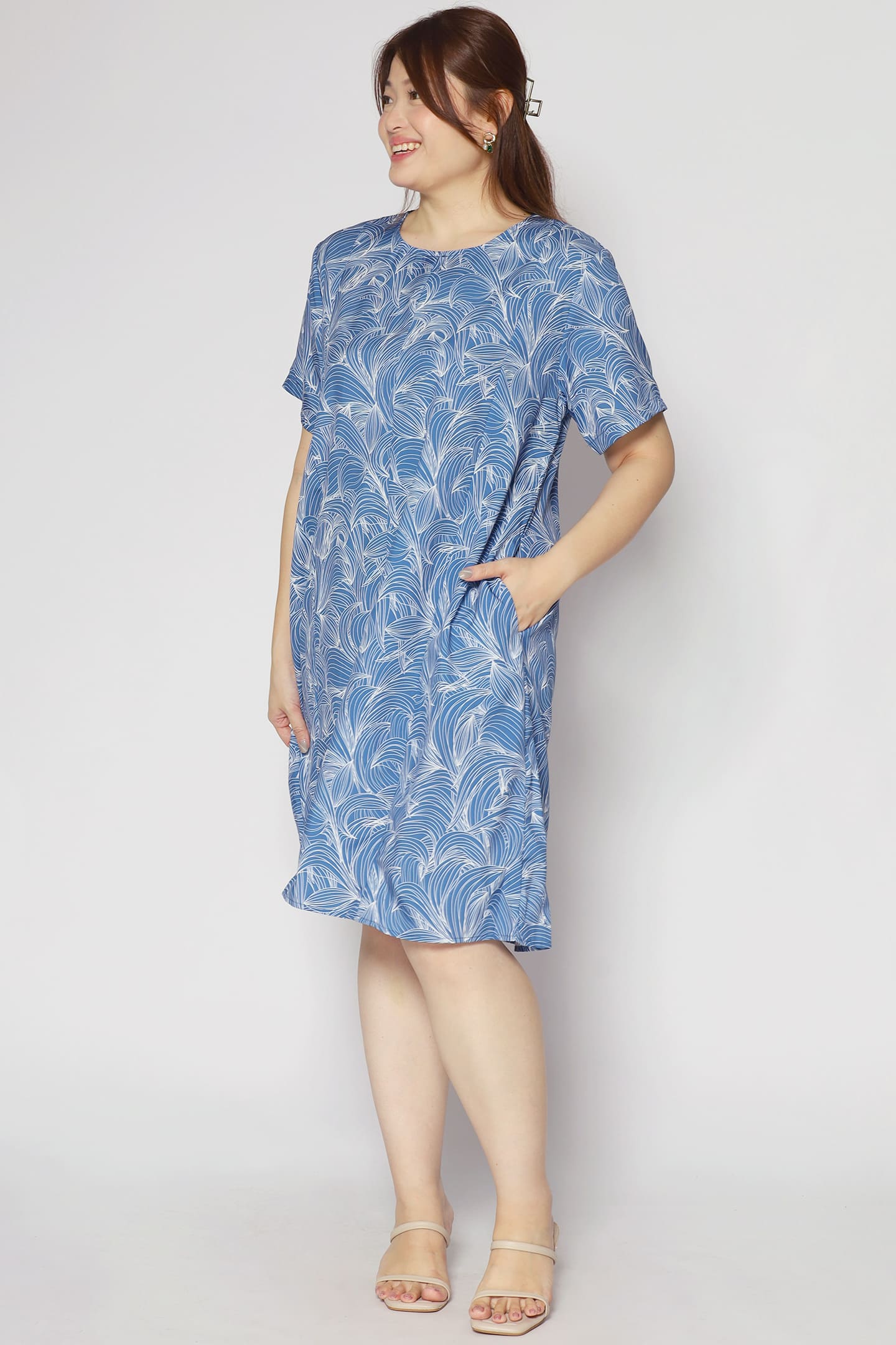 Kiri Dress in Blue Affection