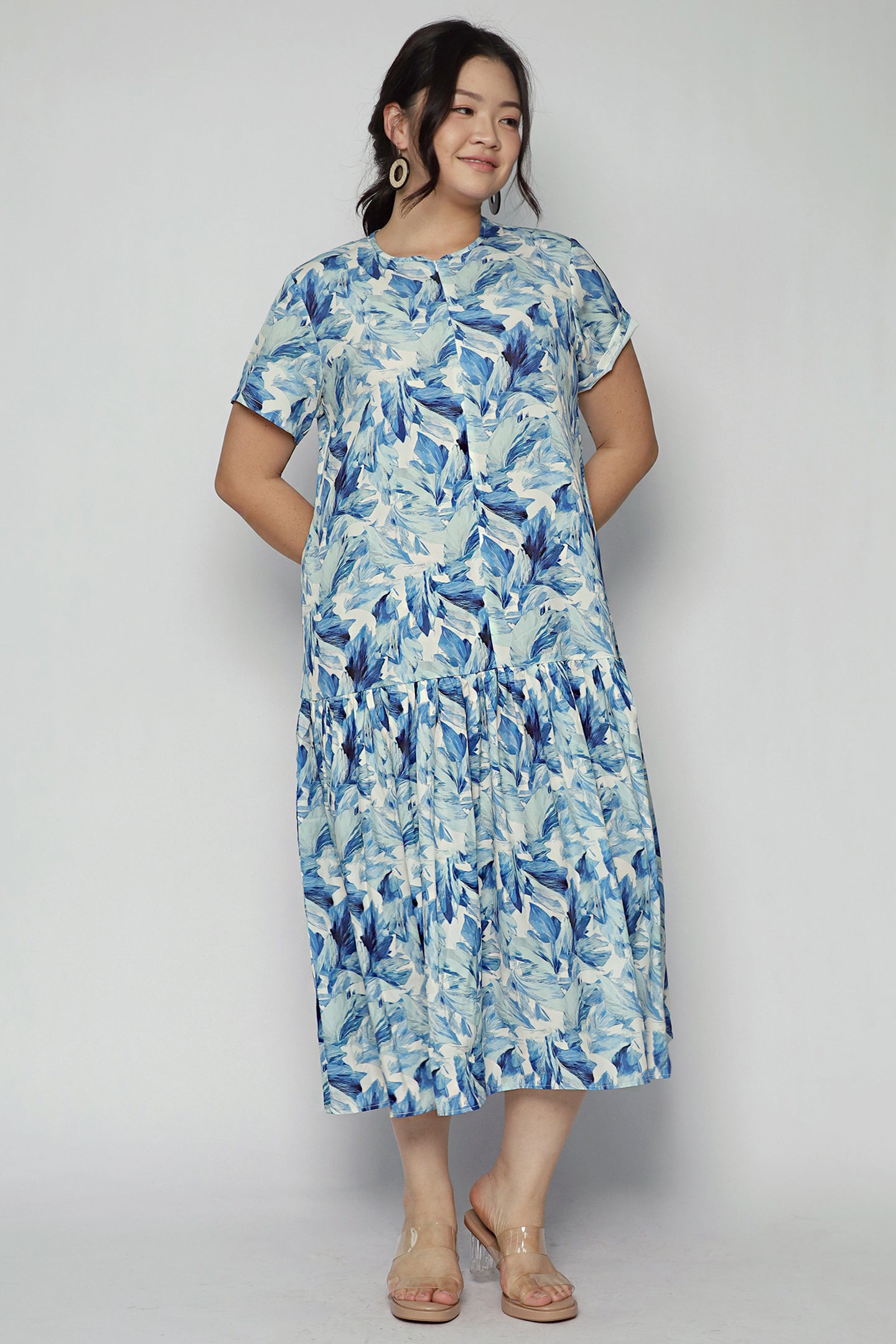 Komy Dress in Ocean Whisper