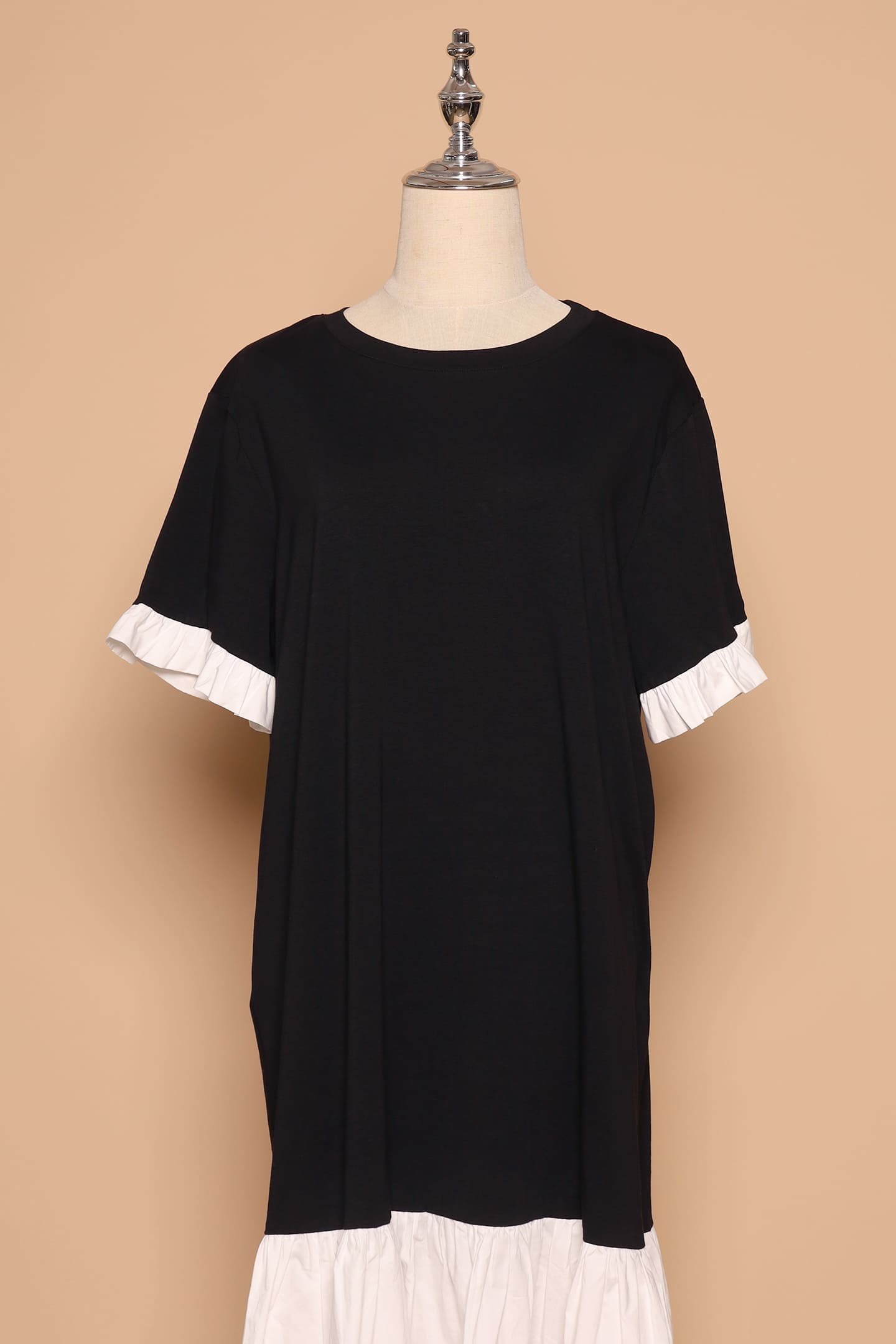 PO - Krista Dress in Black White