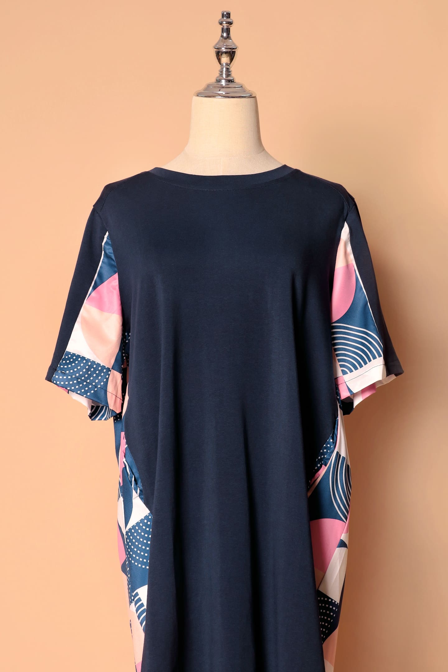 PO - Lee Dress in Pink Abstract