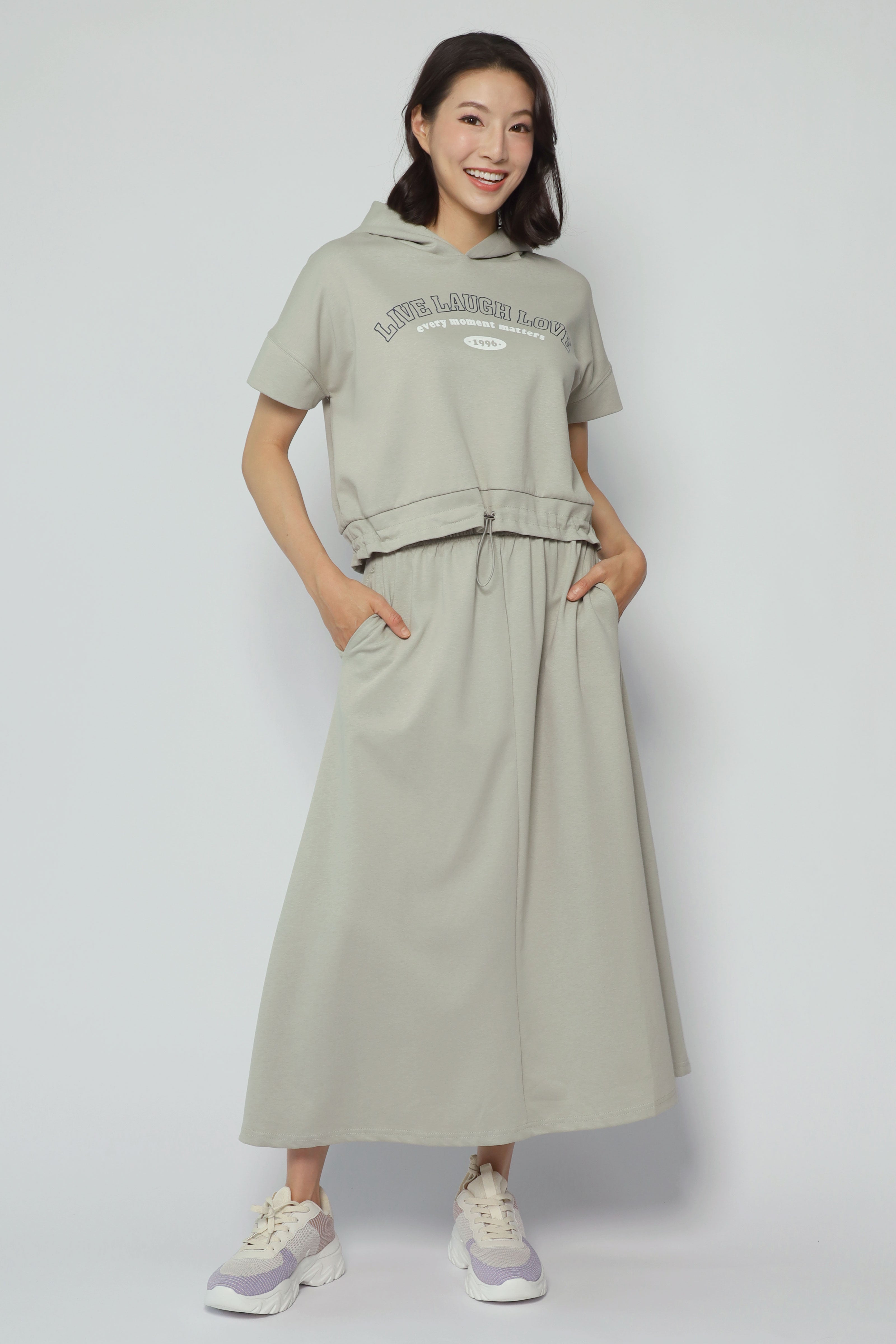 Live Laugh Love 2 in 1 Top and Skirt