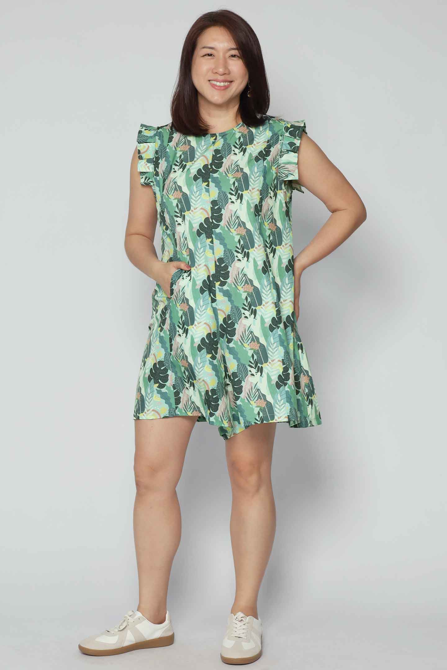 Louise Playsuit in Garden Bliss