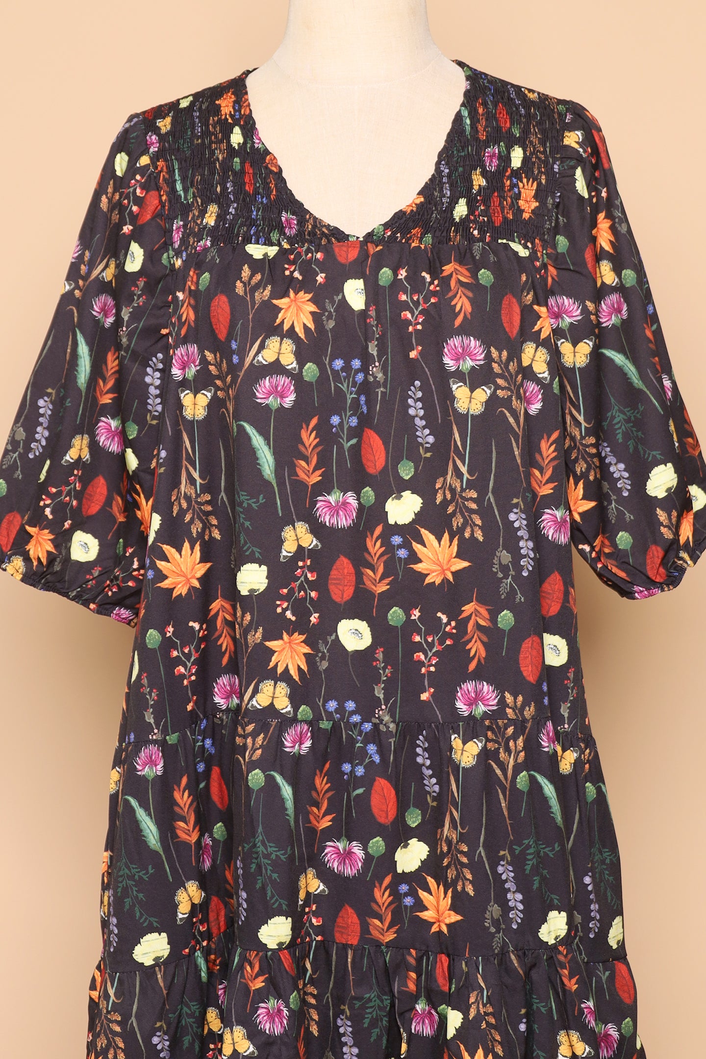 PO - Melbourne Dress in Botanic Muse