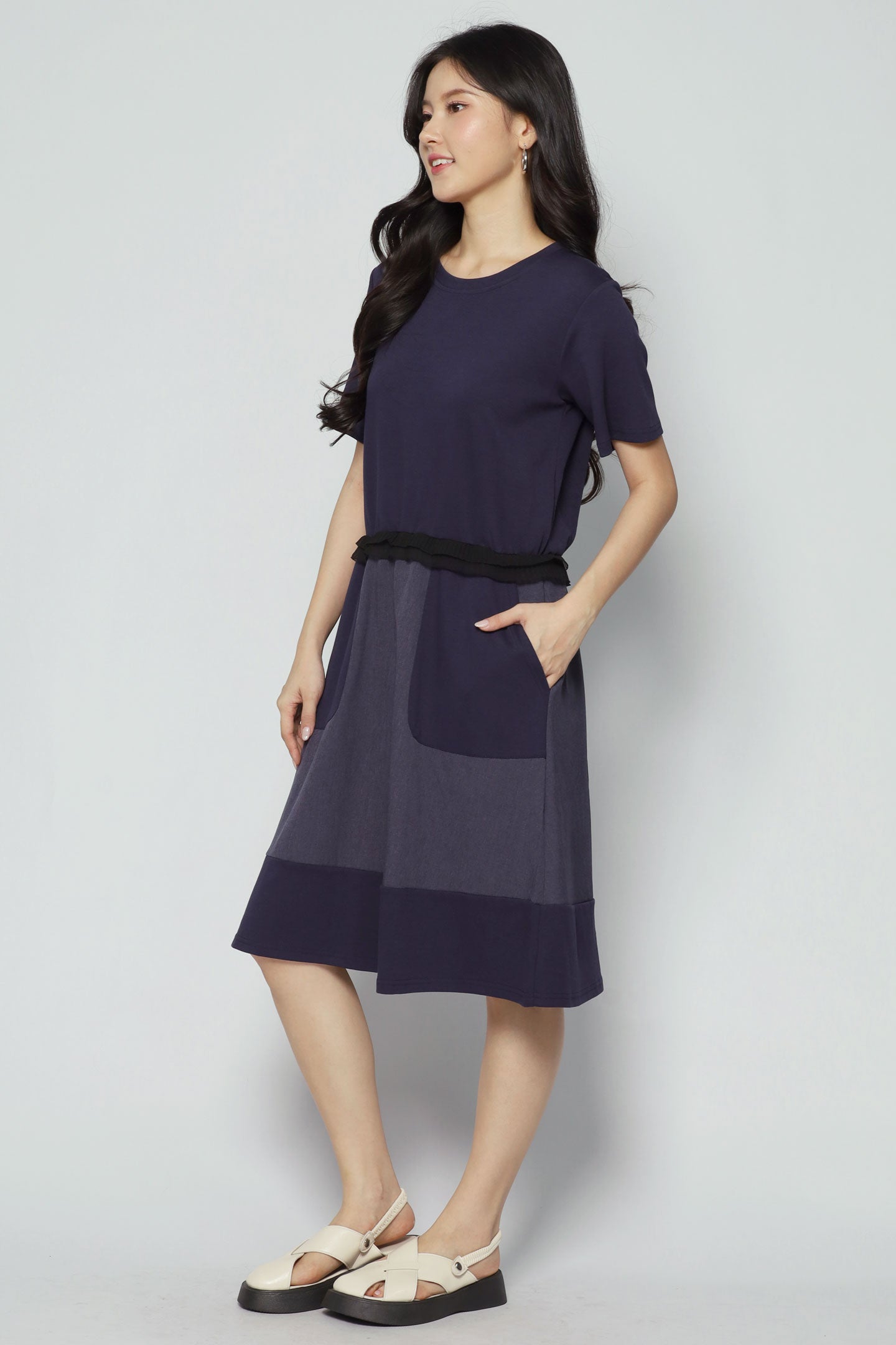 Mak Dress in Blue