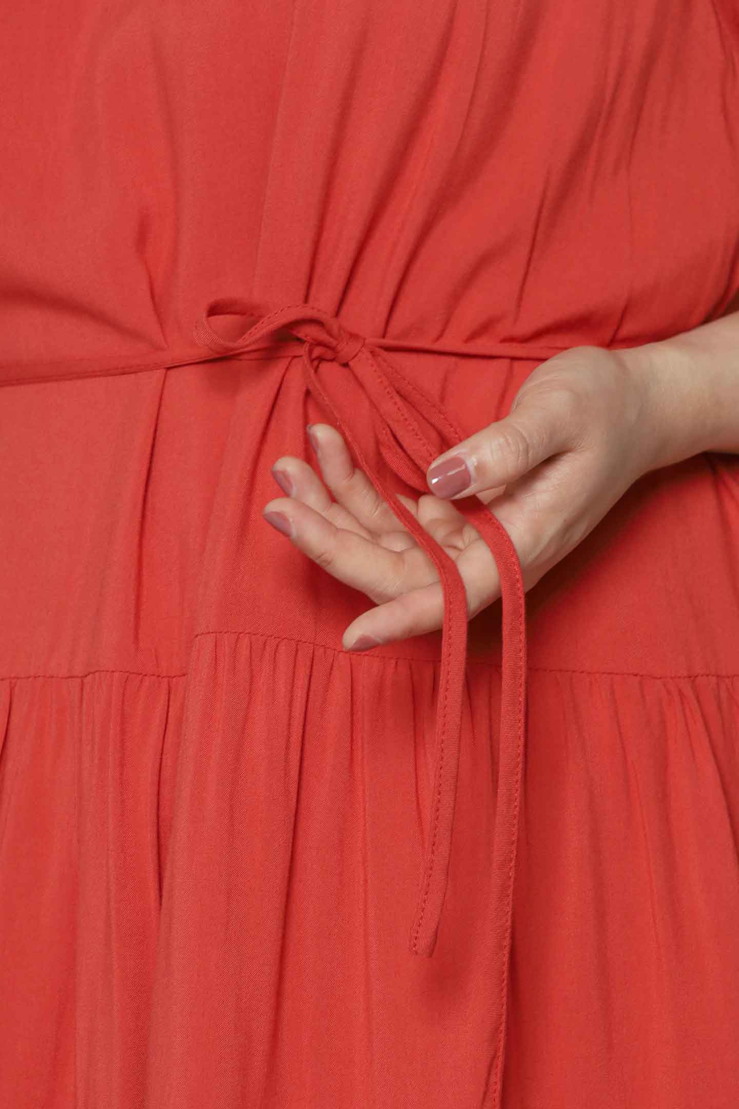 Melbourne Dress in Orange