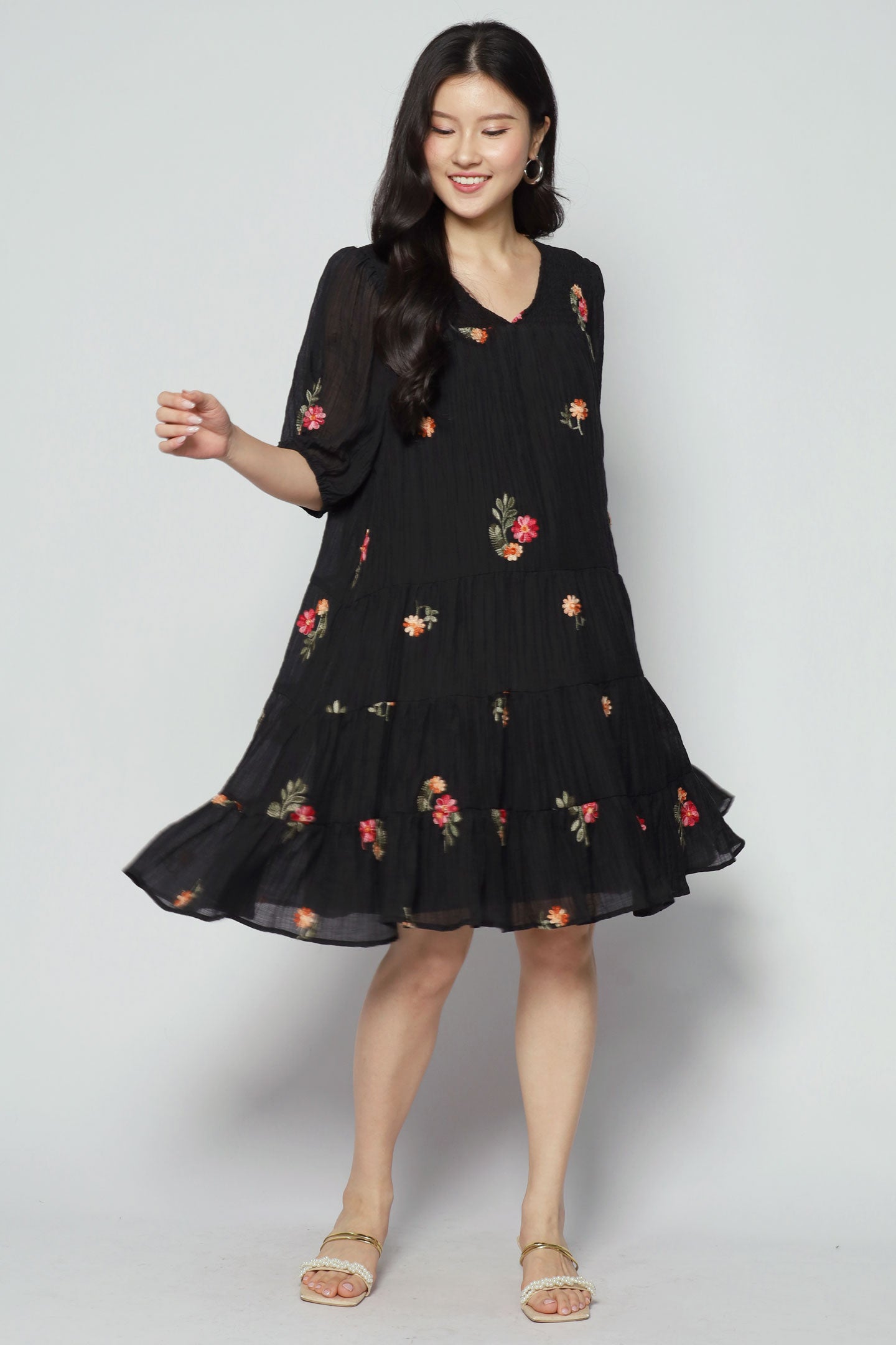 Melbourne Dress in Bloomingdale