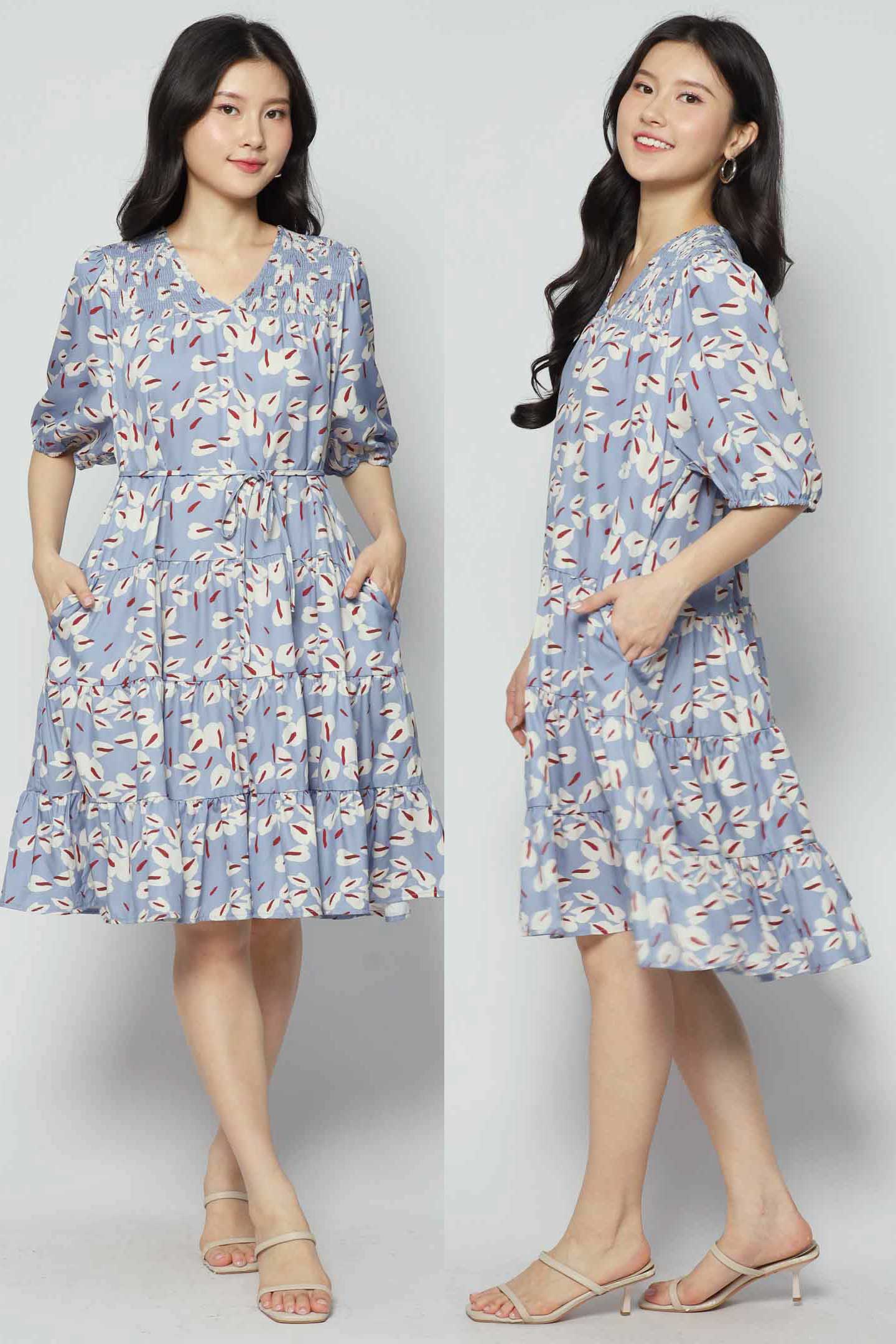 Melbourne Dress in Spring Awakening