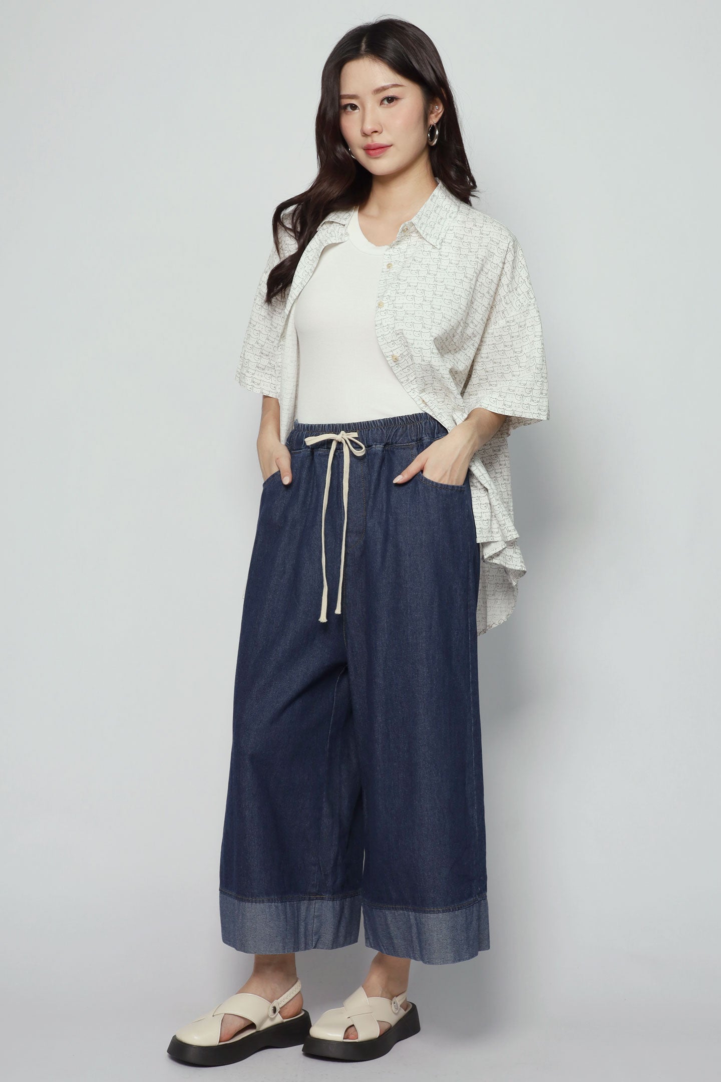 Meow Meow Mania Printed Shirt