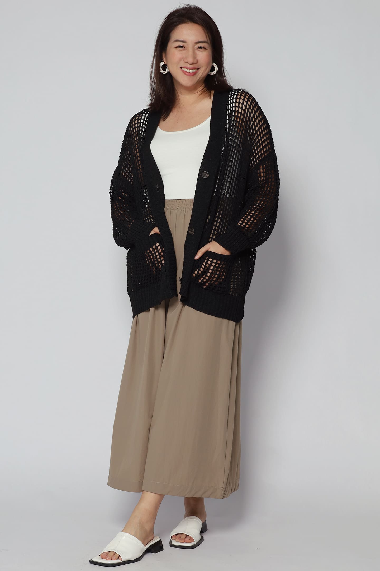 Nellie Culottes in Khaki