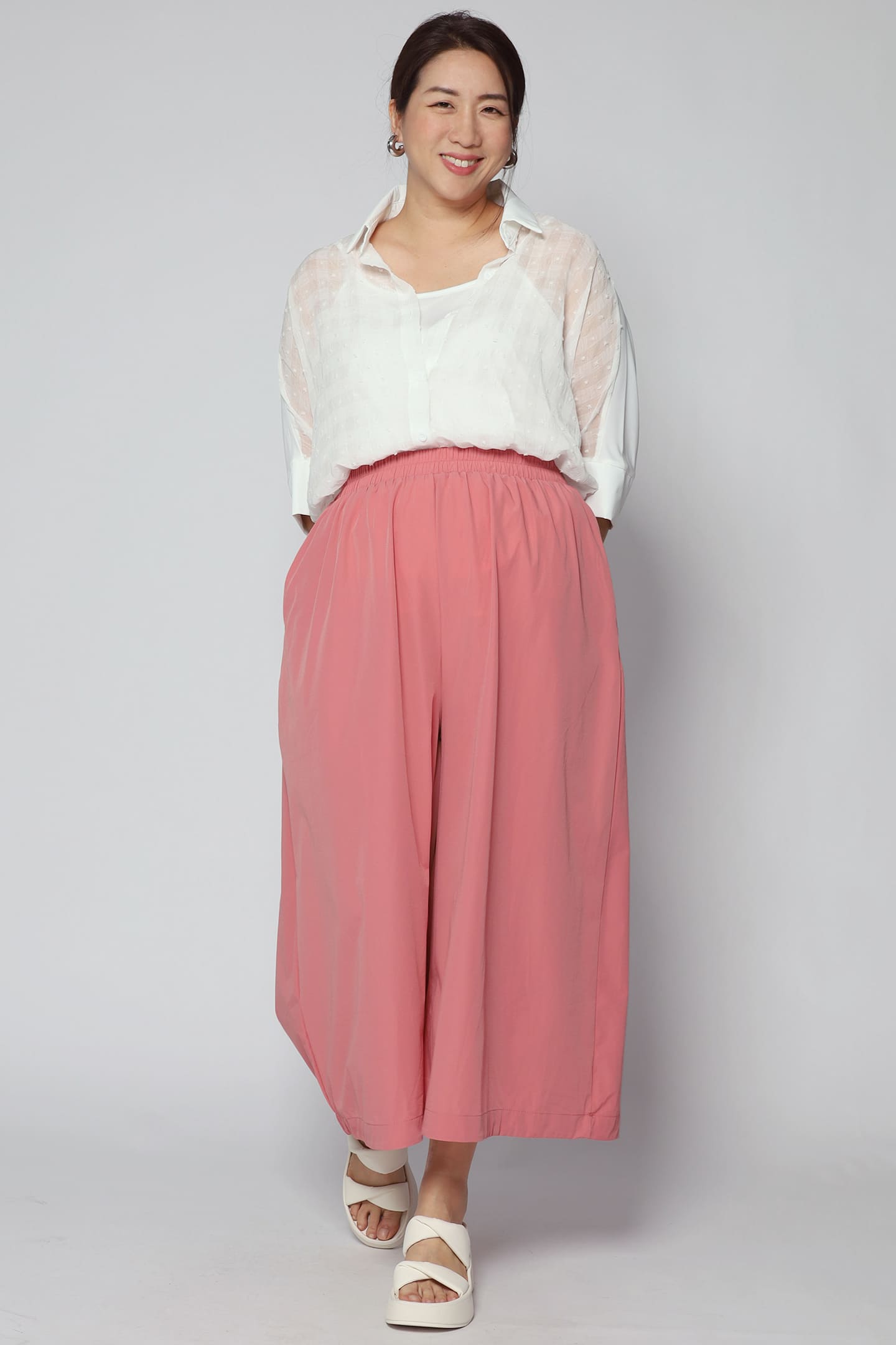 Backorders Nellie Culottes in Pink