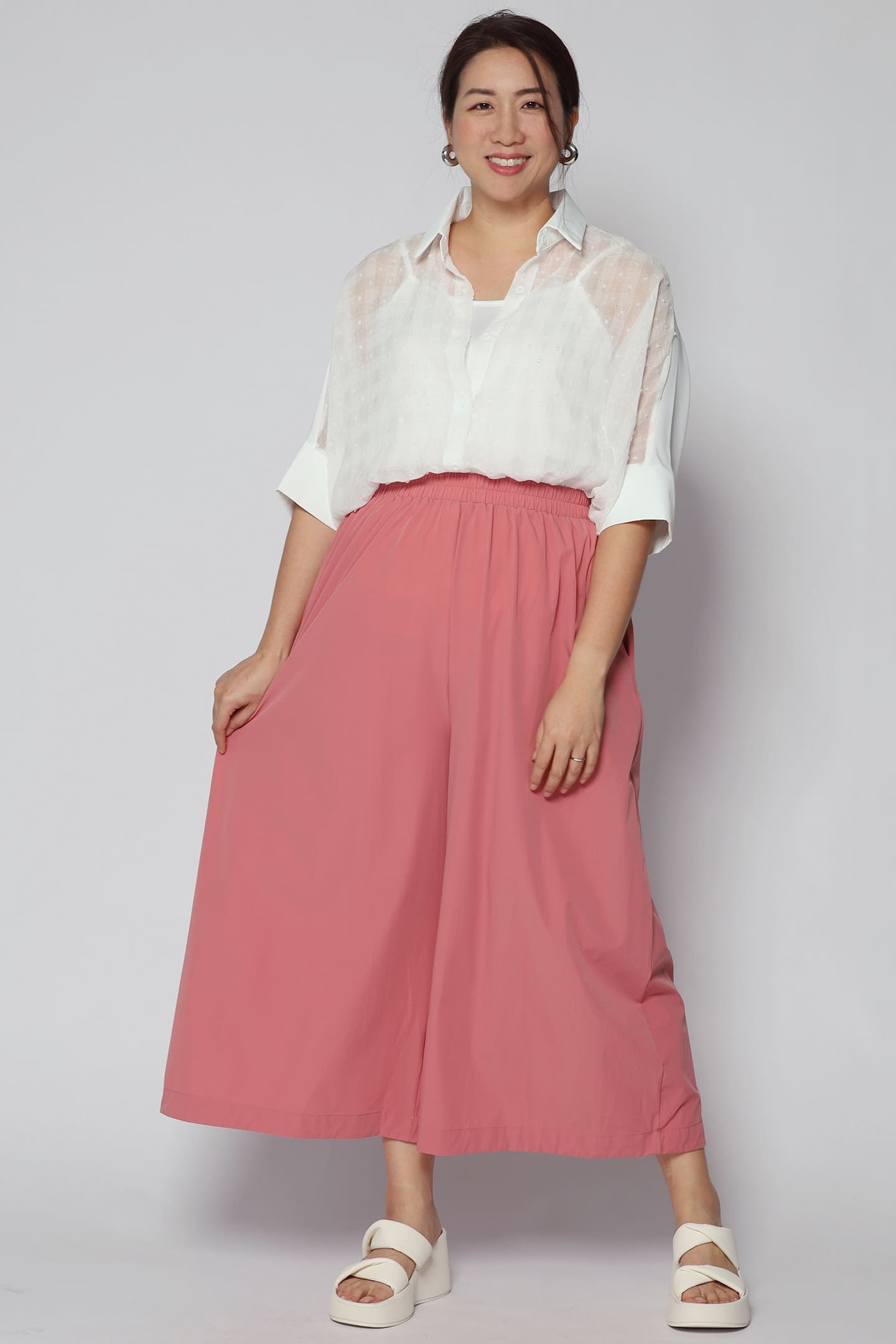Backorders Nellie Culottes in Pink