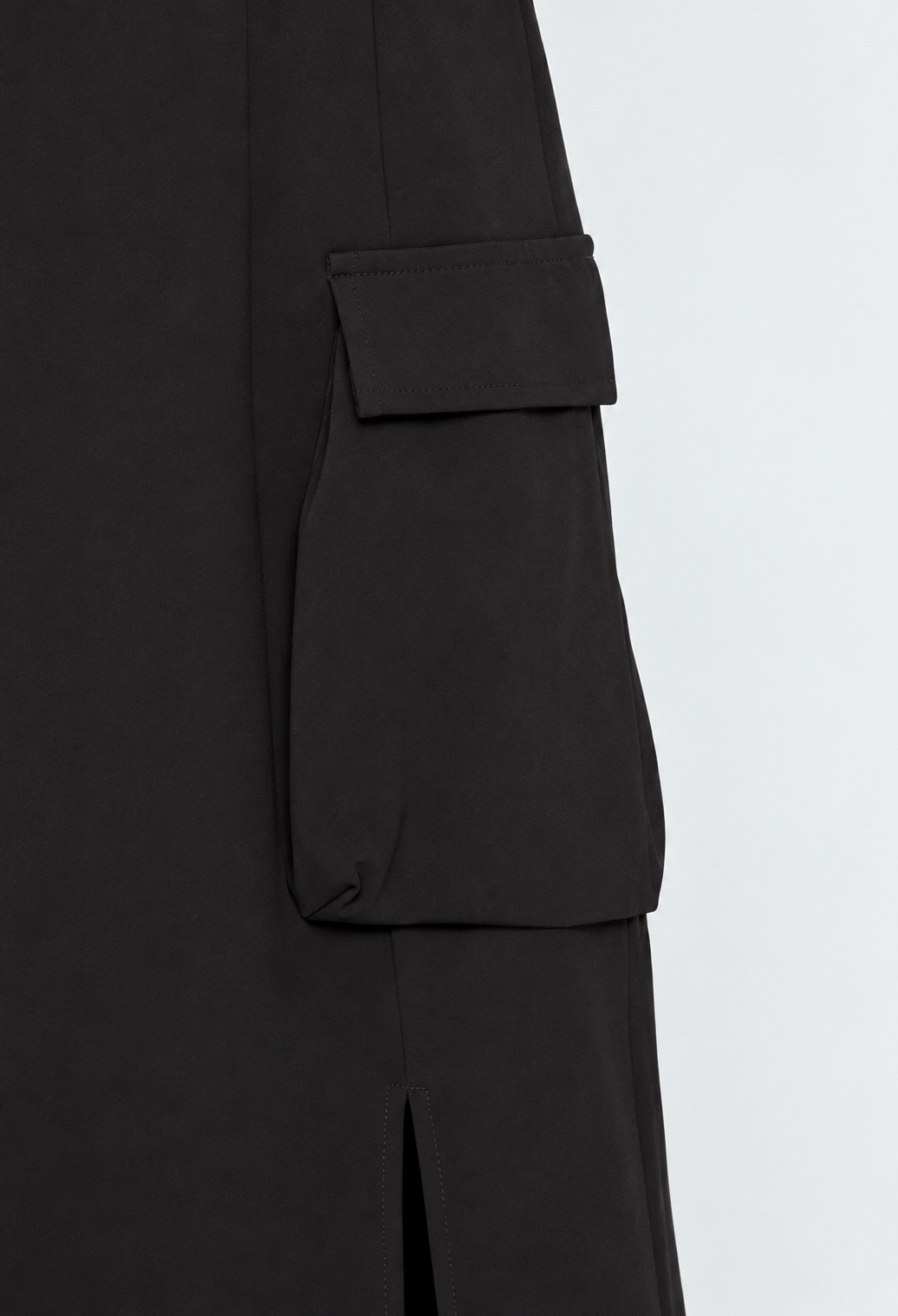 PO - Oslo Cargo Skirt in Black