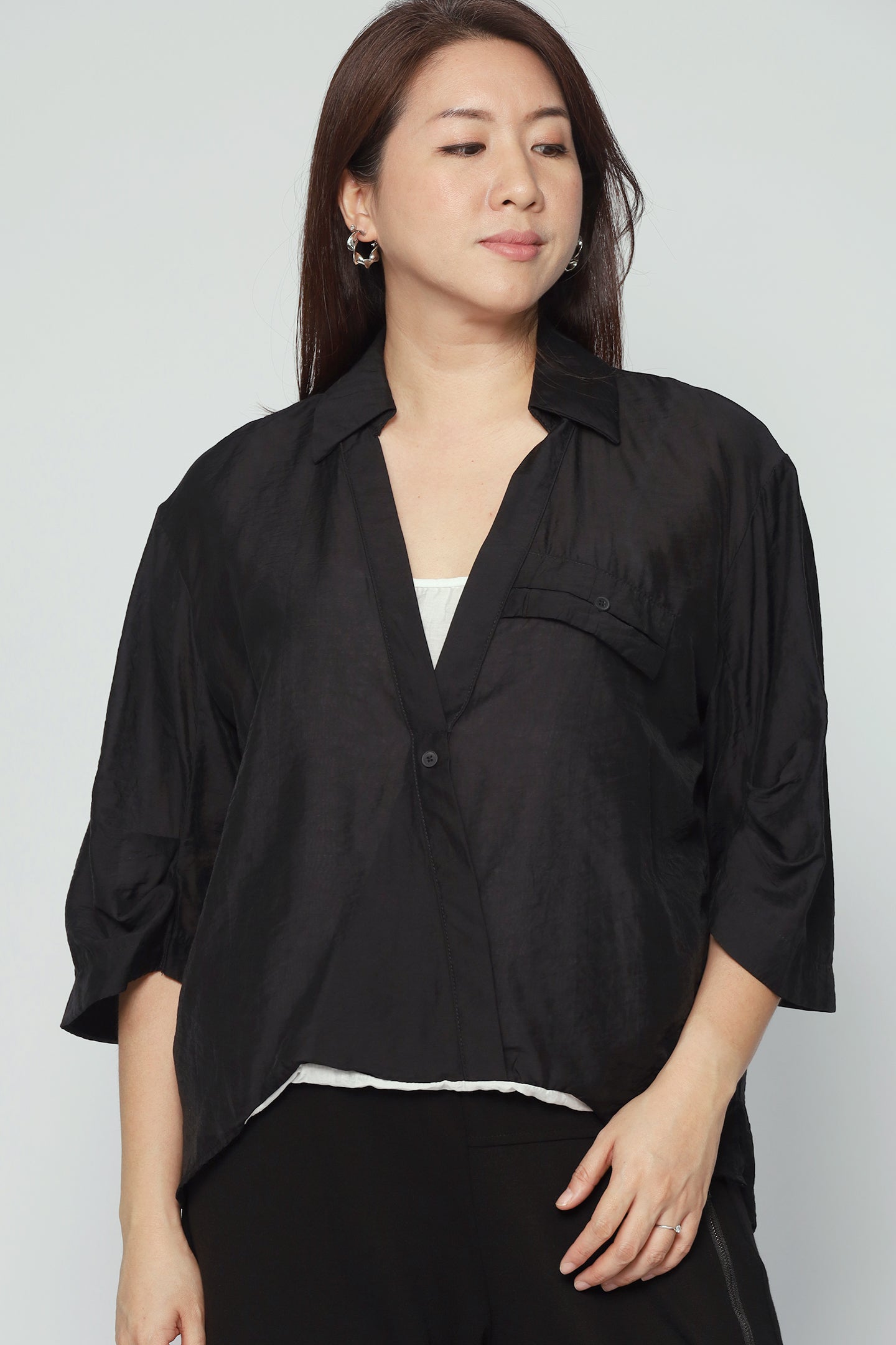 Piao Top in Black