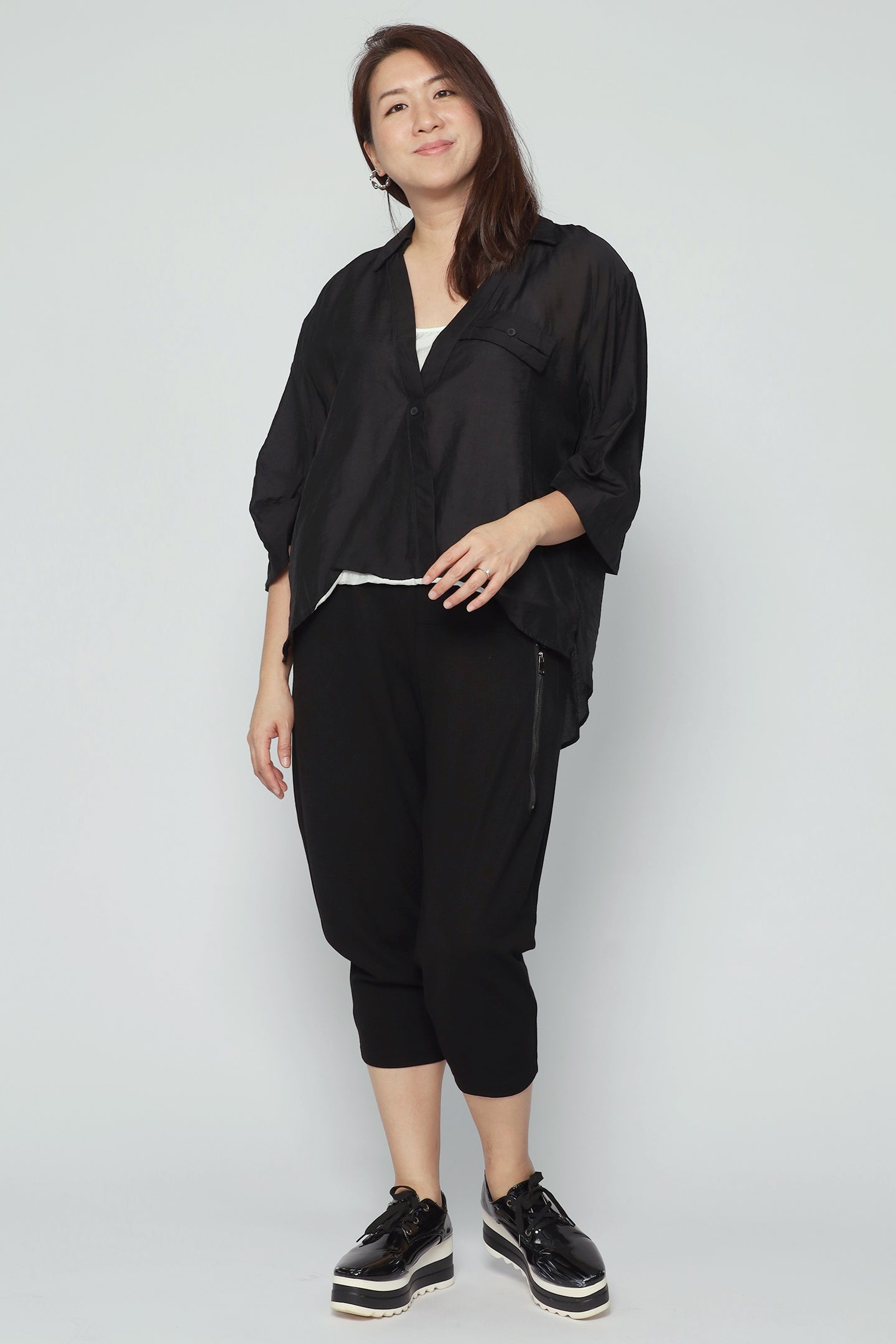 Piao Top in Black