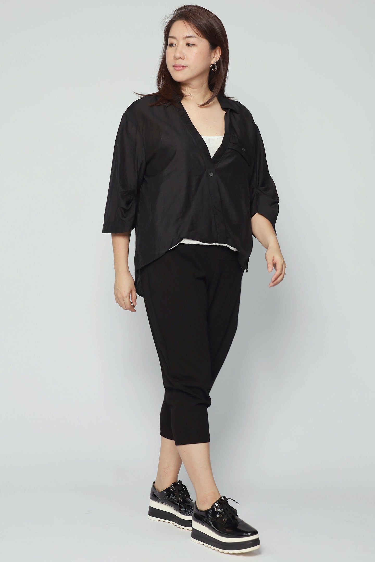 Piao Top in Black