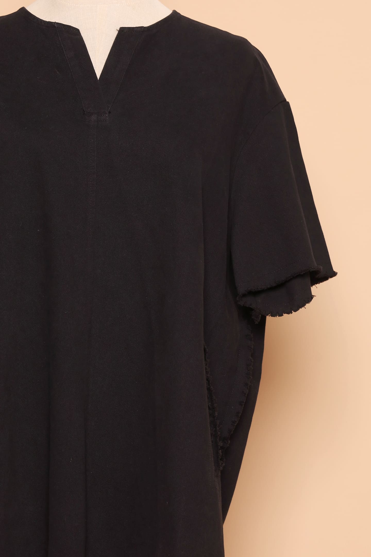 PO - Pedro Denim Dress in Black