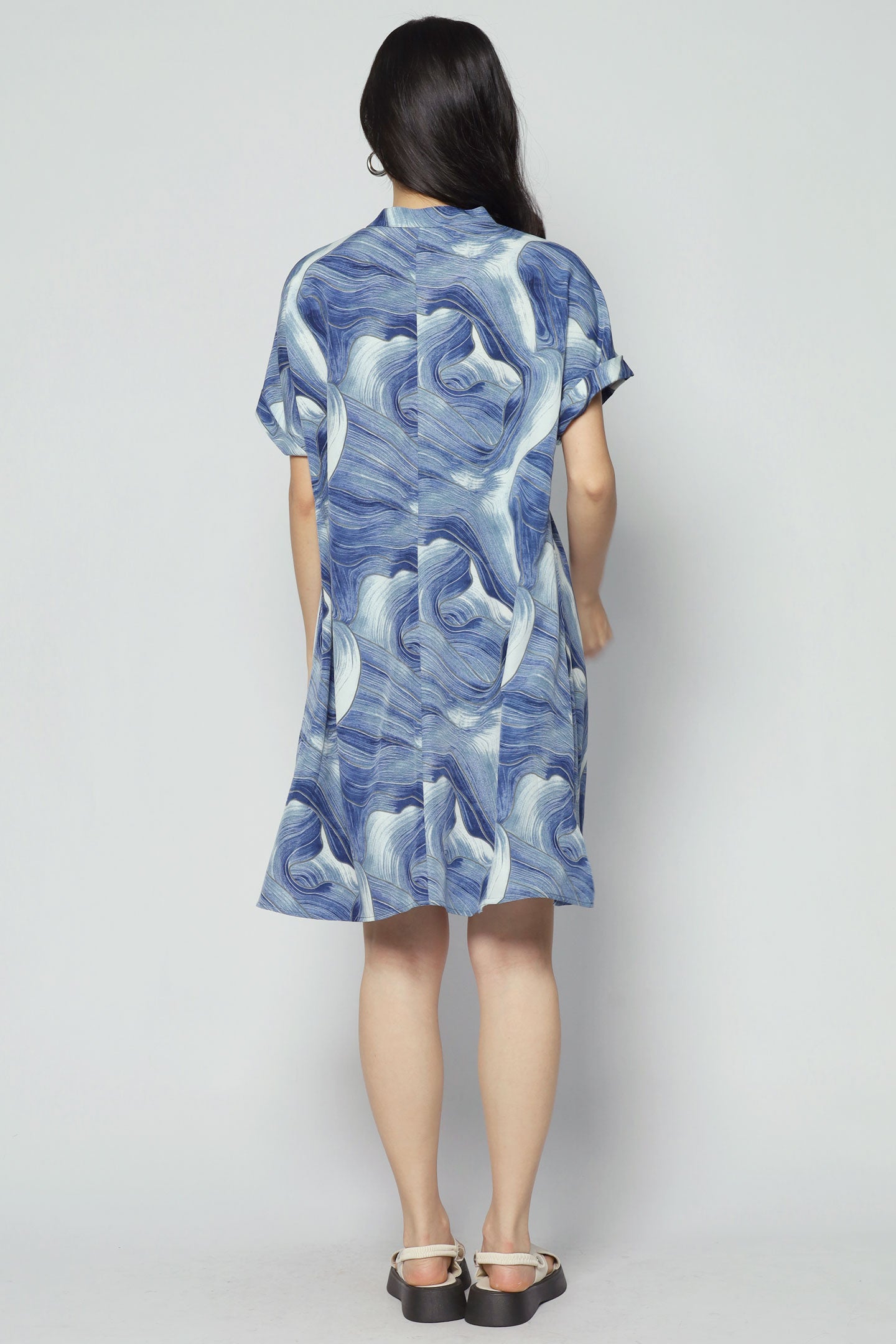 Penn Dress in Blue Cove