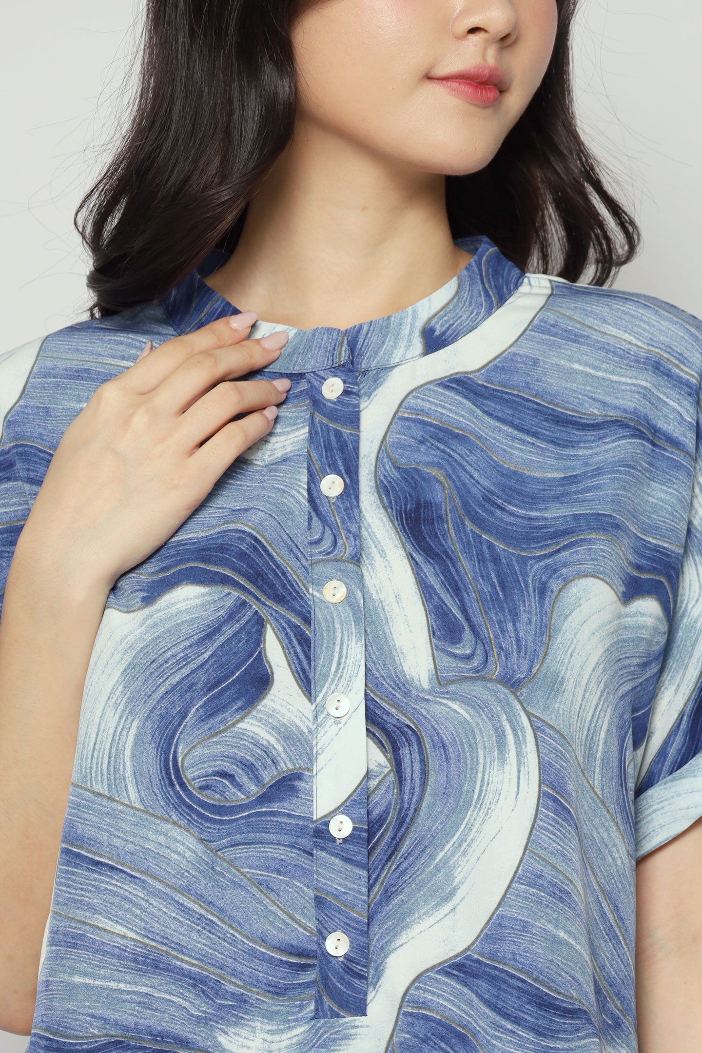 Penn Dress in Blue Cove