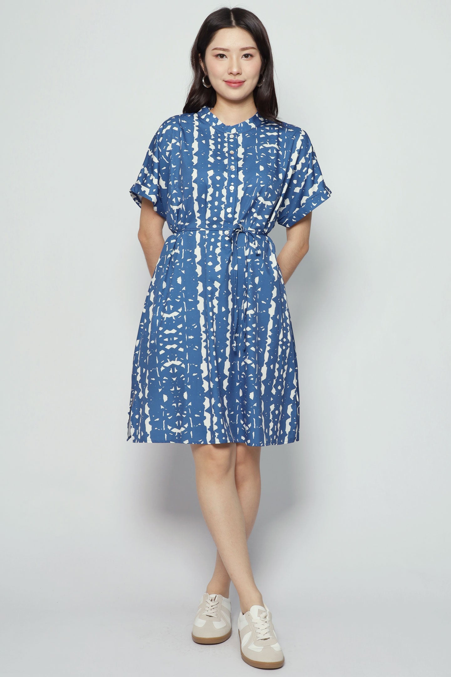 Penn Dress in Blue Madrid