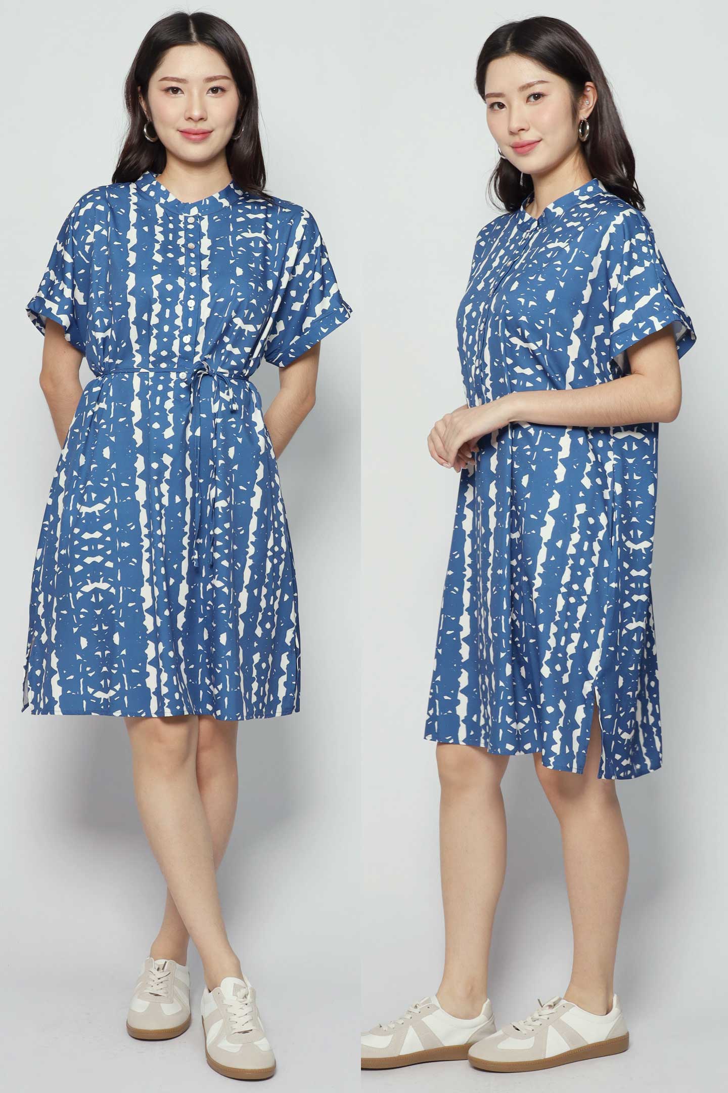 Penn Dress in Blue Madrid