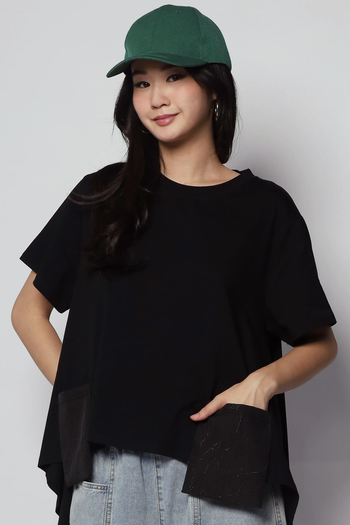 PO - Pepe Textured Pocket Top