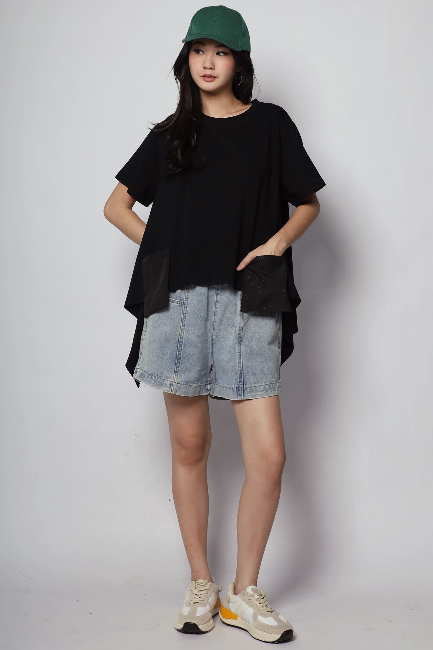 Backorders Pepe Textured Pocket Top