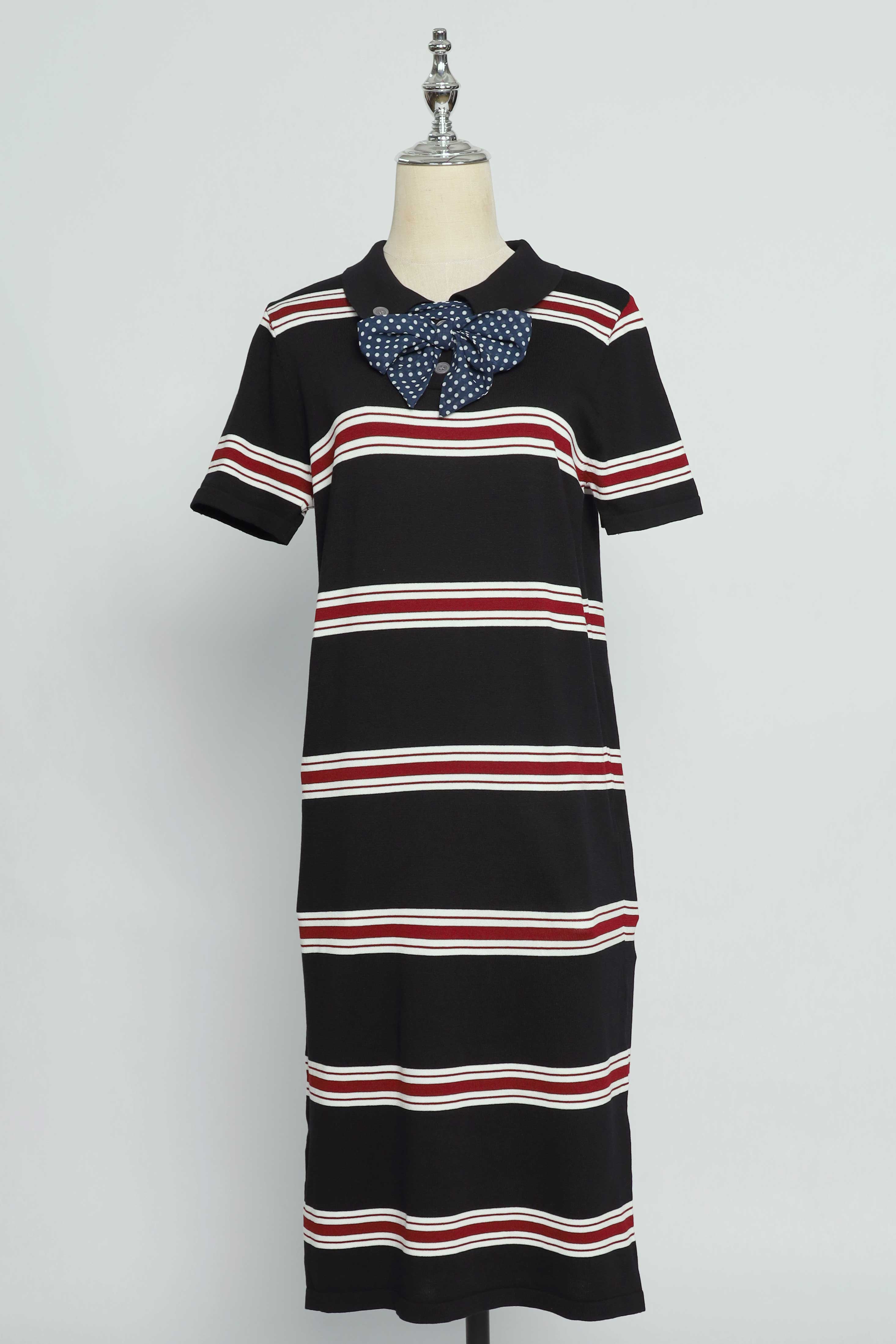 PO - Pokka Stripes Knit Dress