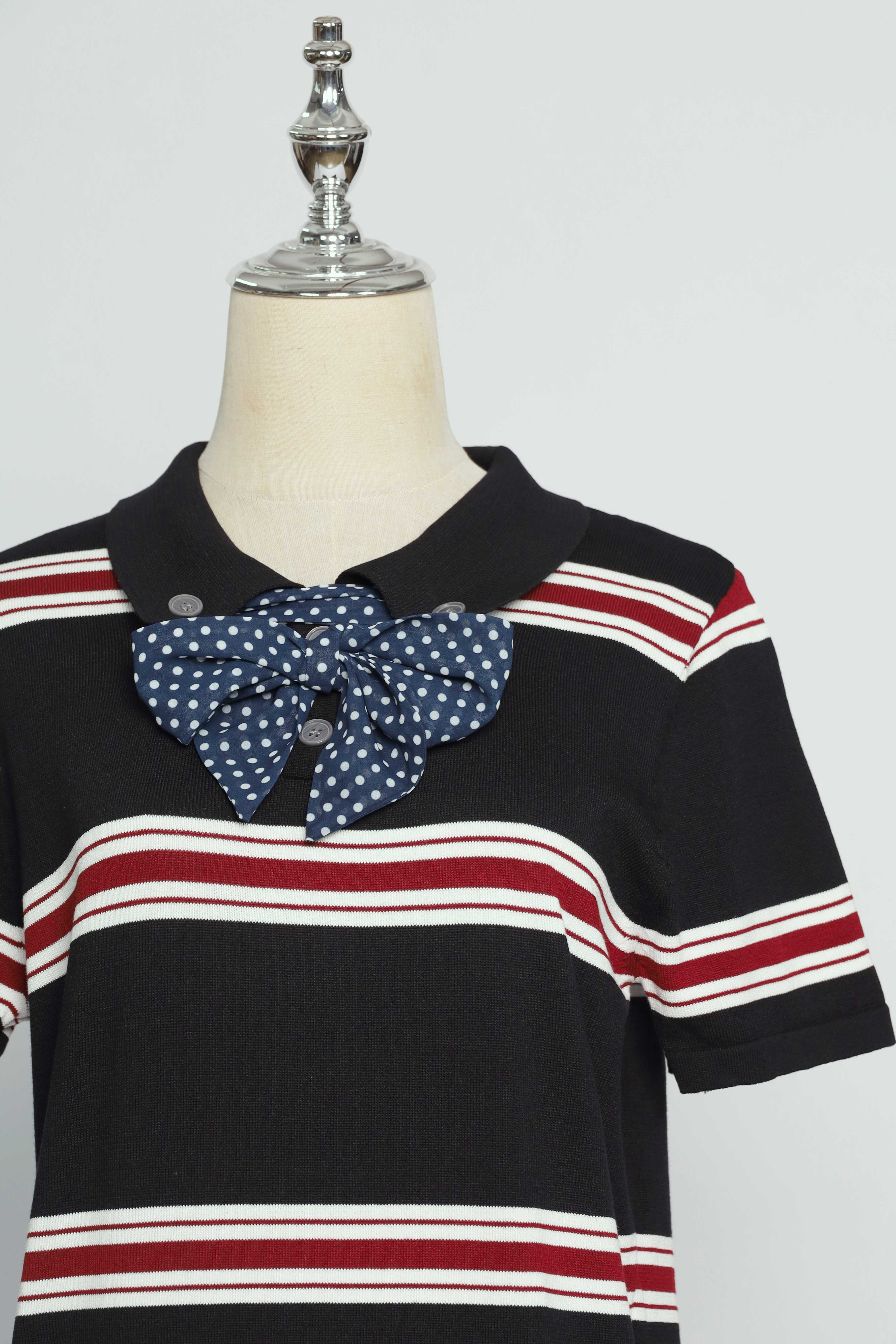PO - Pokka Stripes Knit Dress