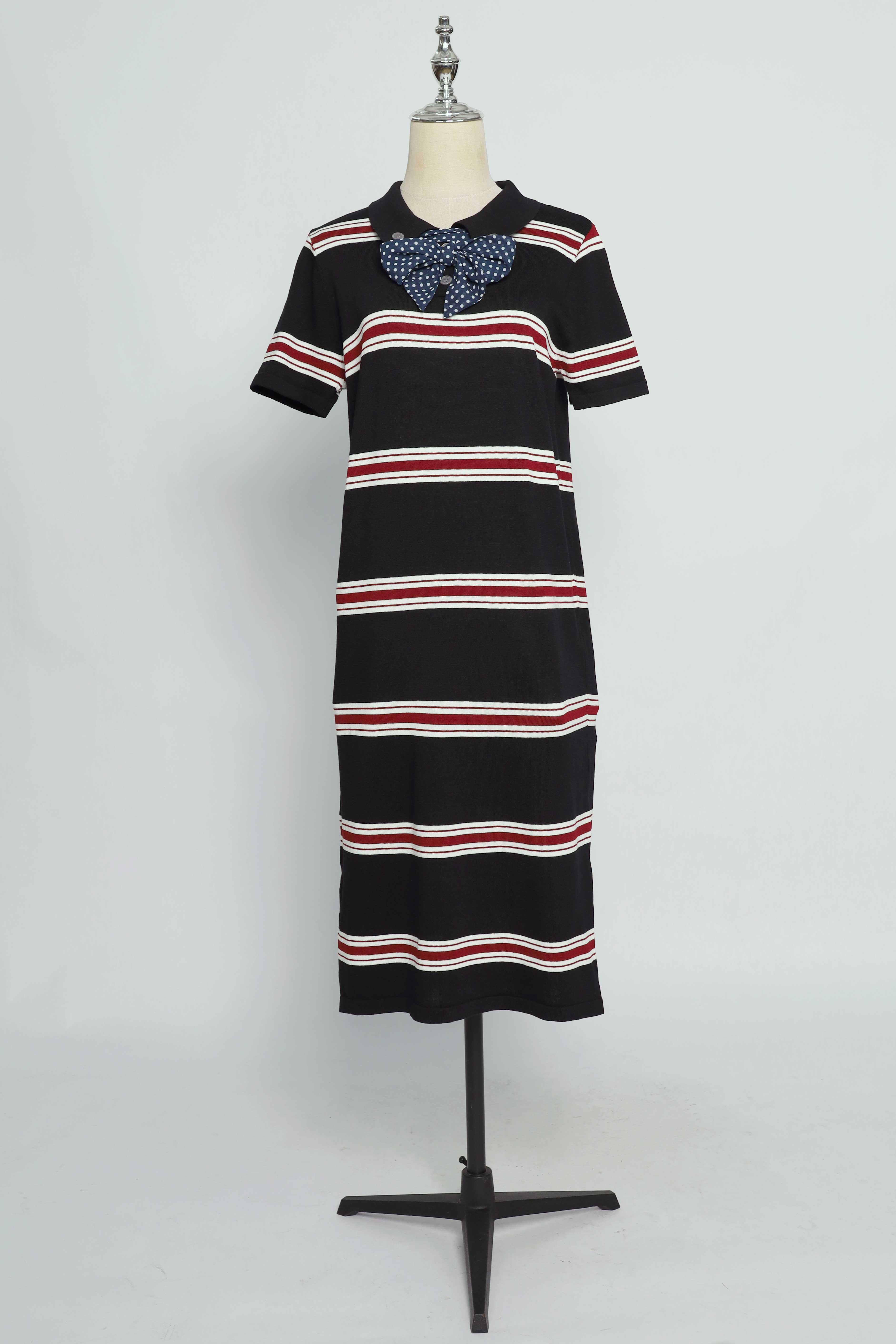 PO - Pokka Stripes Knit Dress