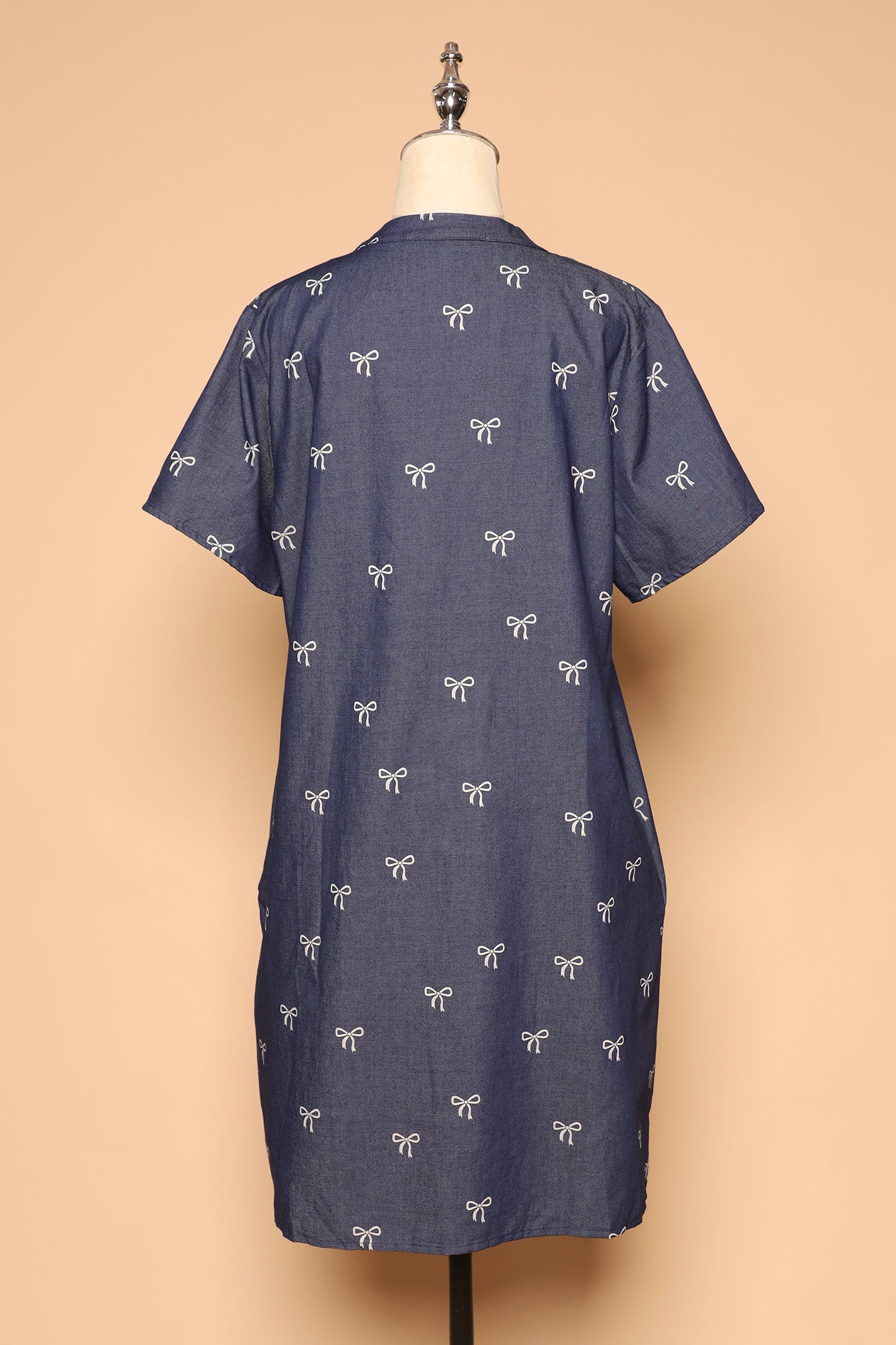 PO - Ribbon Denim Dress