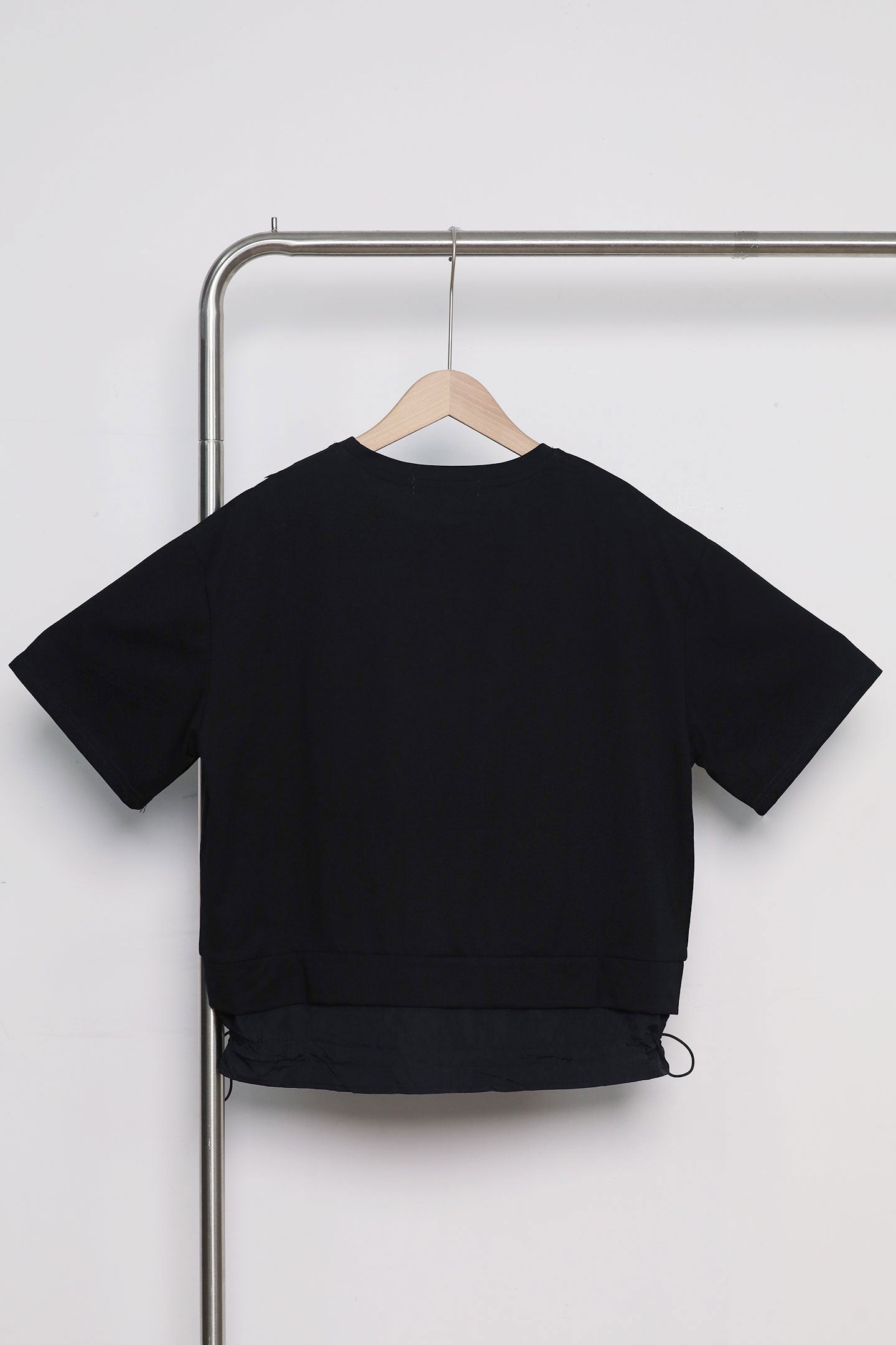 Easy by TE - Raffles Geometric Top in Black
