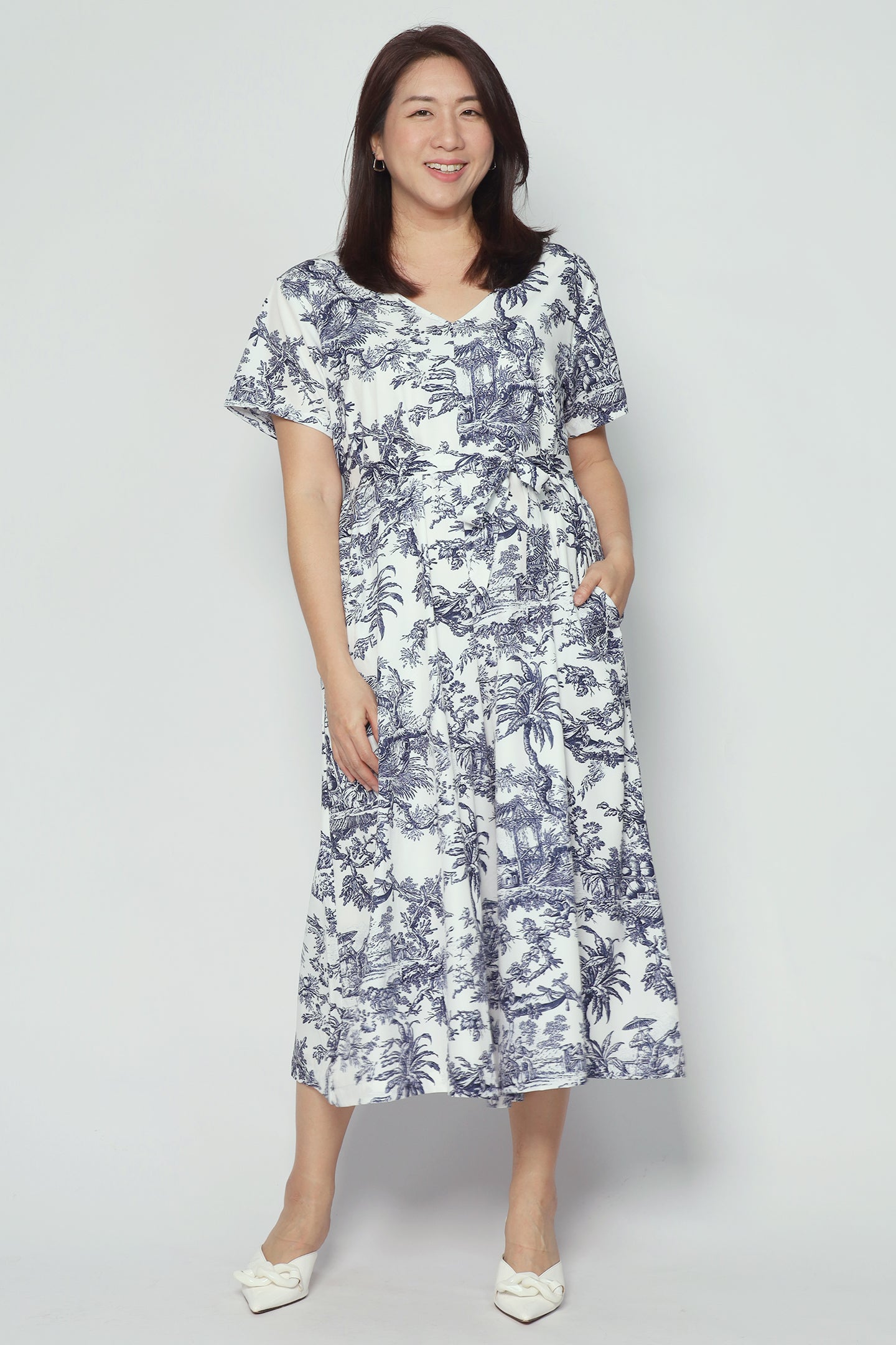 Backorders Shirokuro Jumpsuit in Leafy Retreat