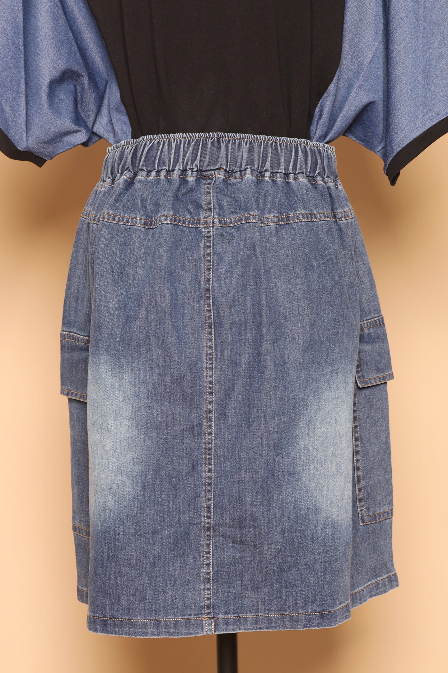 PO - Syri Skirt in Dark Denim