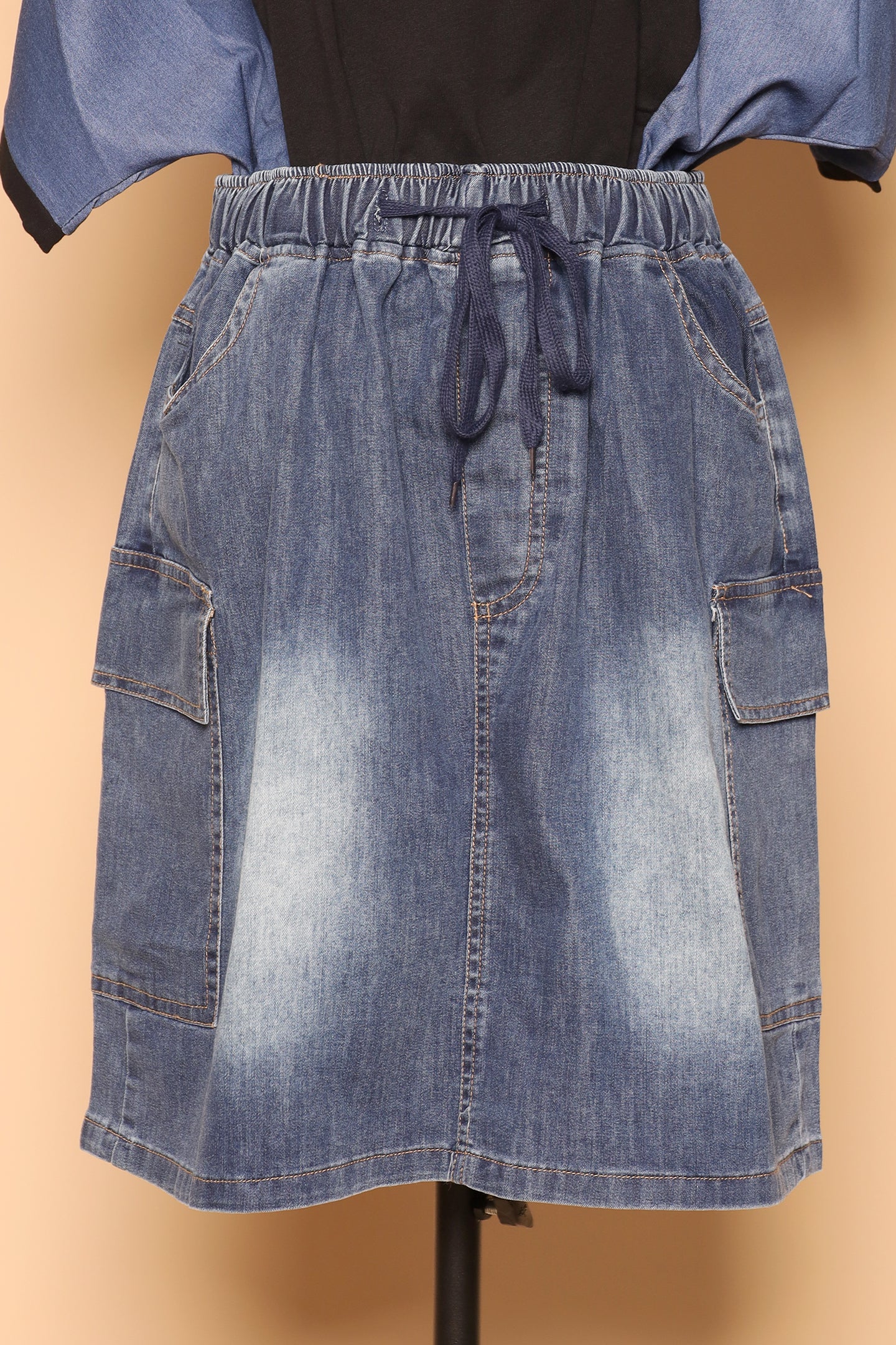 PO - Syri Skirt in Dark Denim